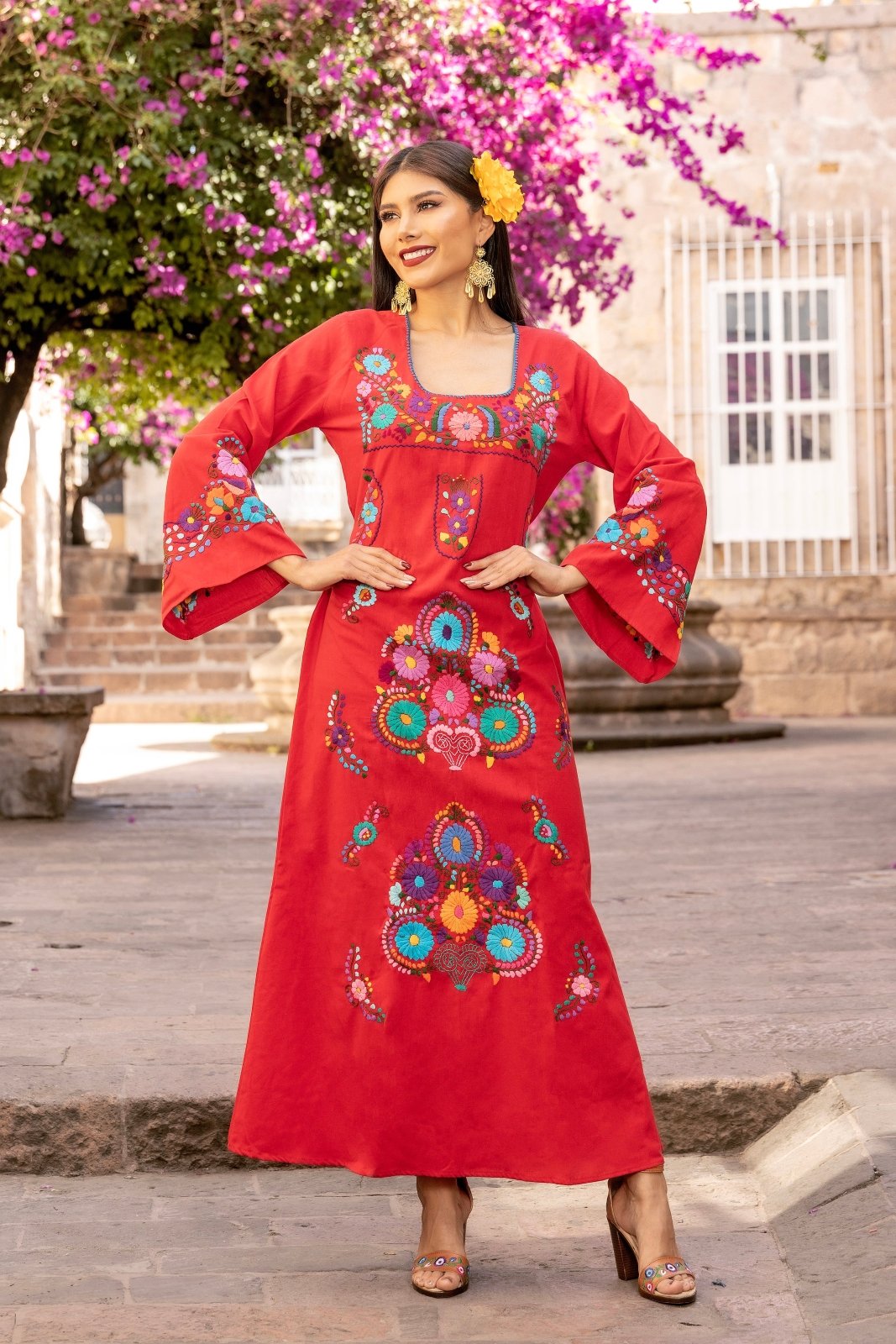 Belen Floral Dress - Solei Store
