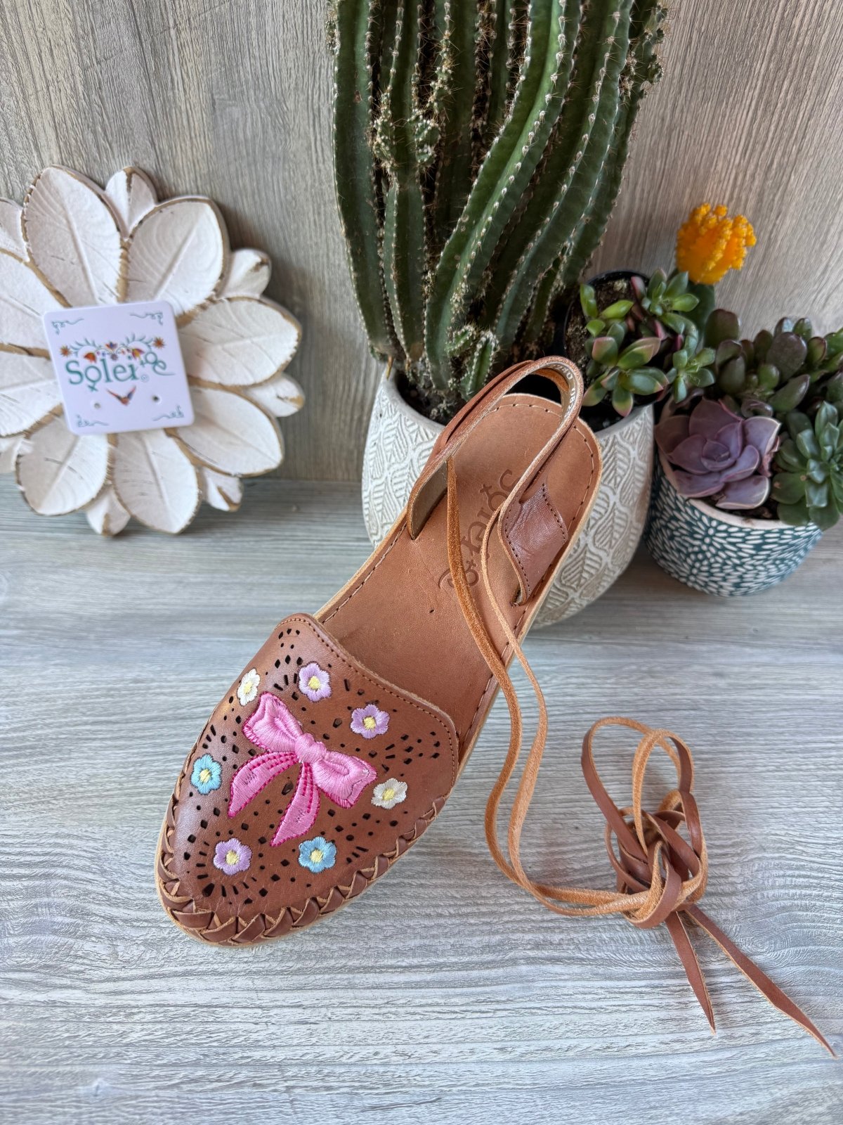 Huarache Charissa Moño Coquette - Solei Store