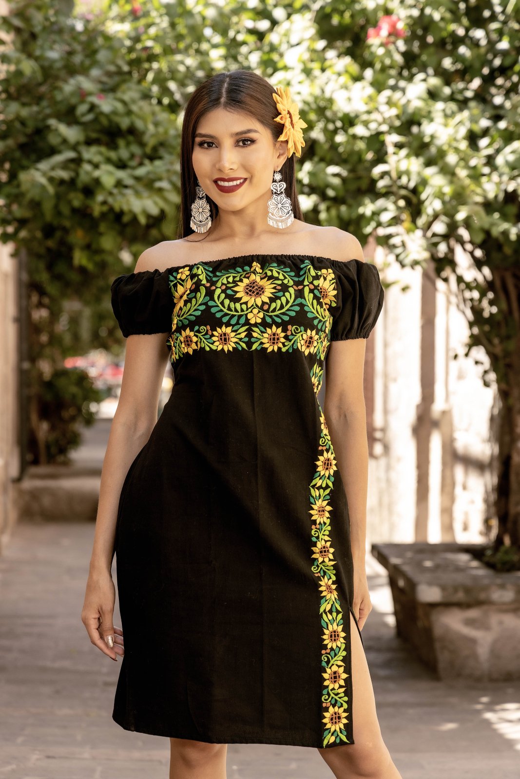 Rubi Sunflower Dress - Solei Store