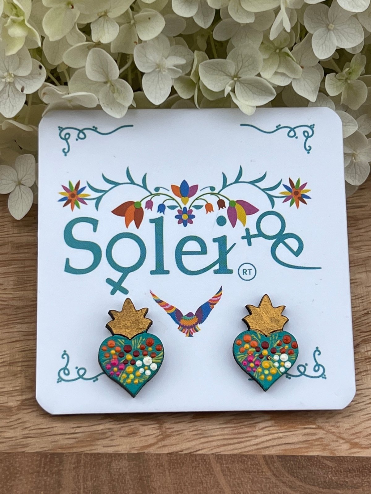 Sarahi Heart Earrings - Solei Store