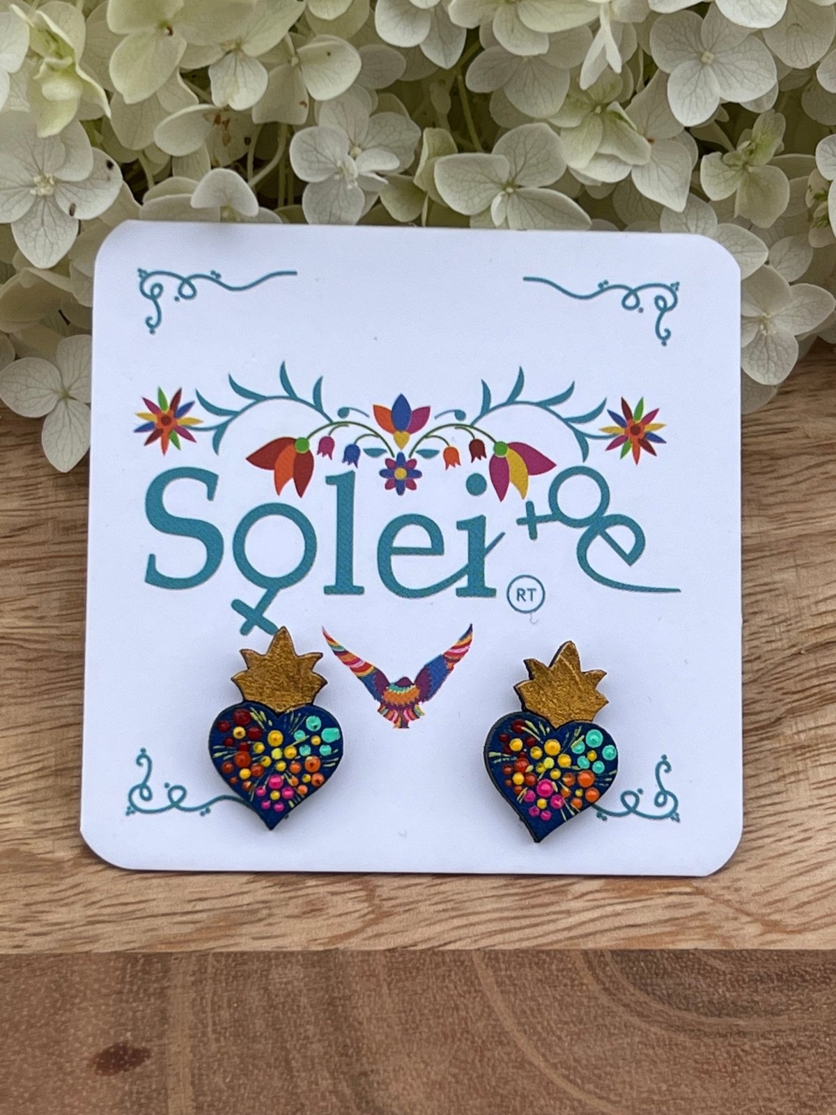 Sarahi Heart Earrings - Solei Store