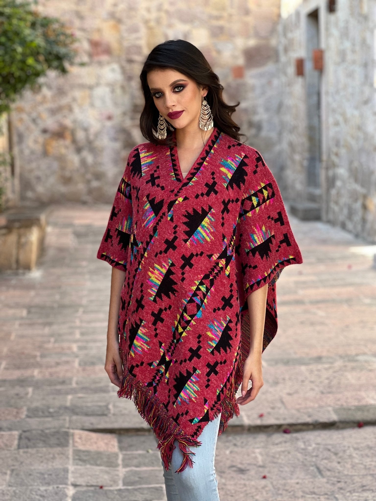 Artisanal Mexican Cape. Capa Emma. - Solei Store