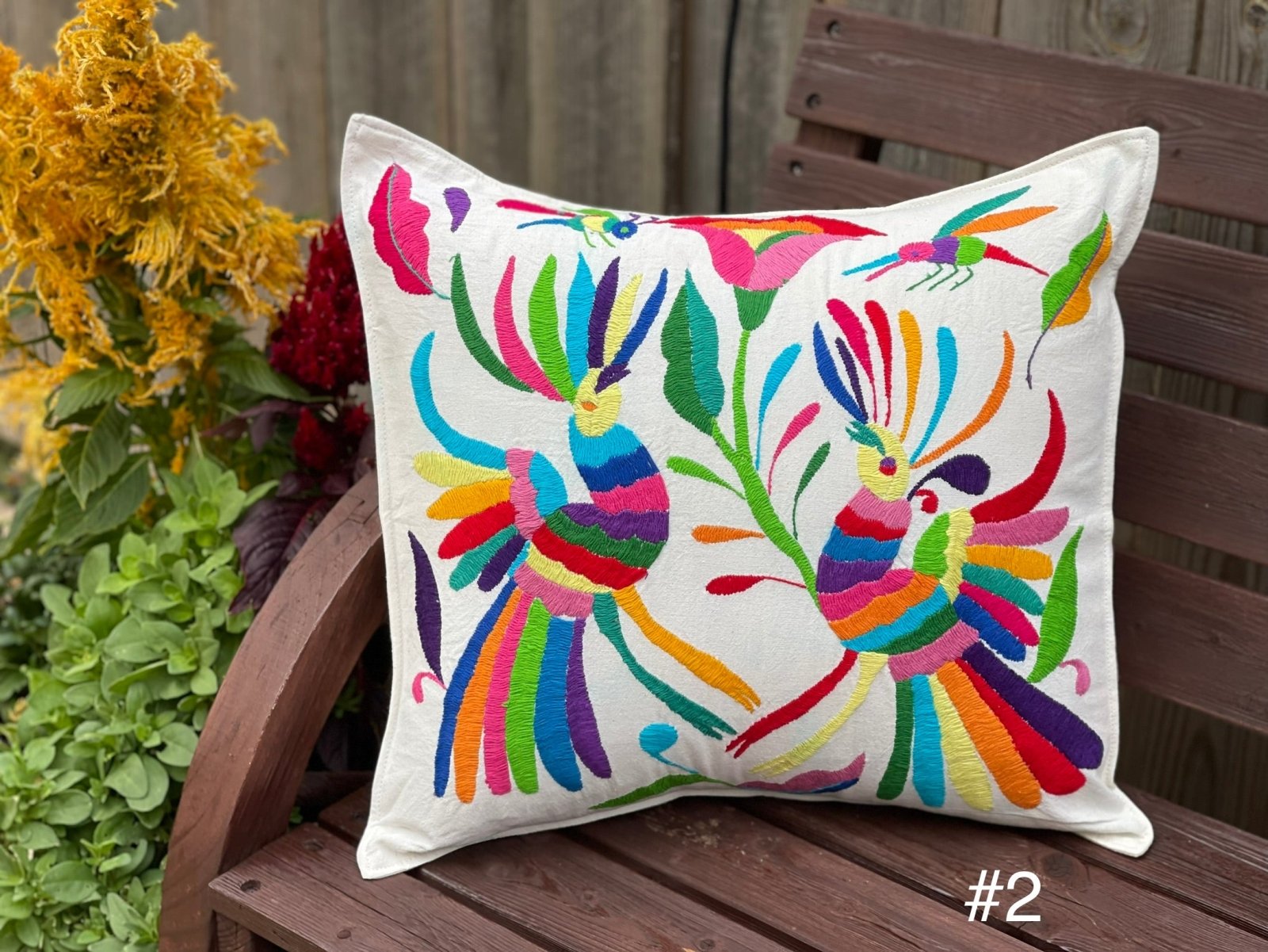 Artisanal Otomi Pillow Case - Solei Store