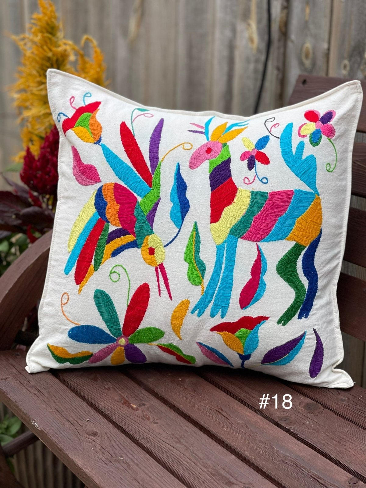 Artisanal Otomi Pillow Case - Solei Store