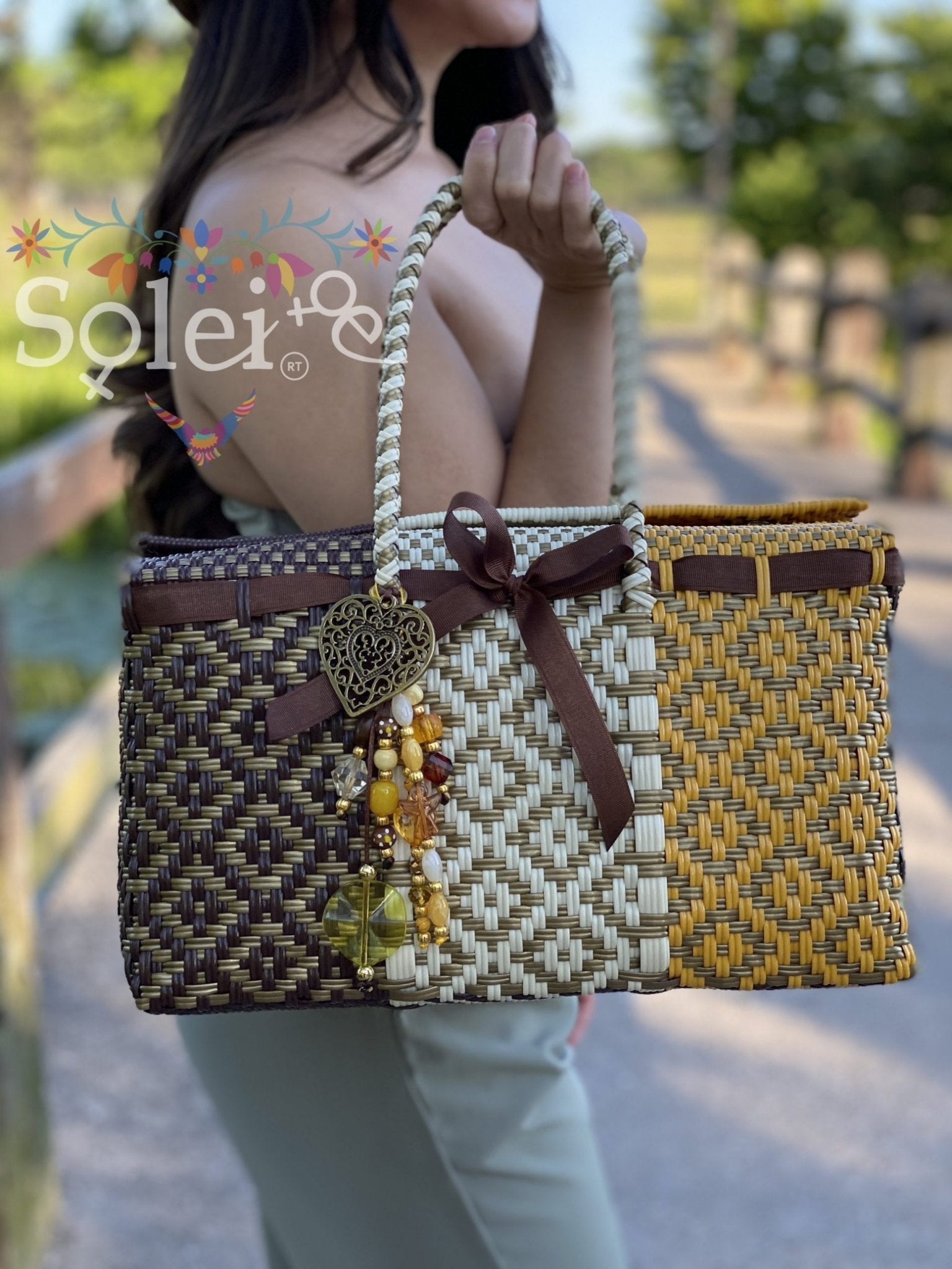 Bolso Lonchera Colorful Bag, High Quality and Large Capacity Casual Handbags - Solei Store