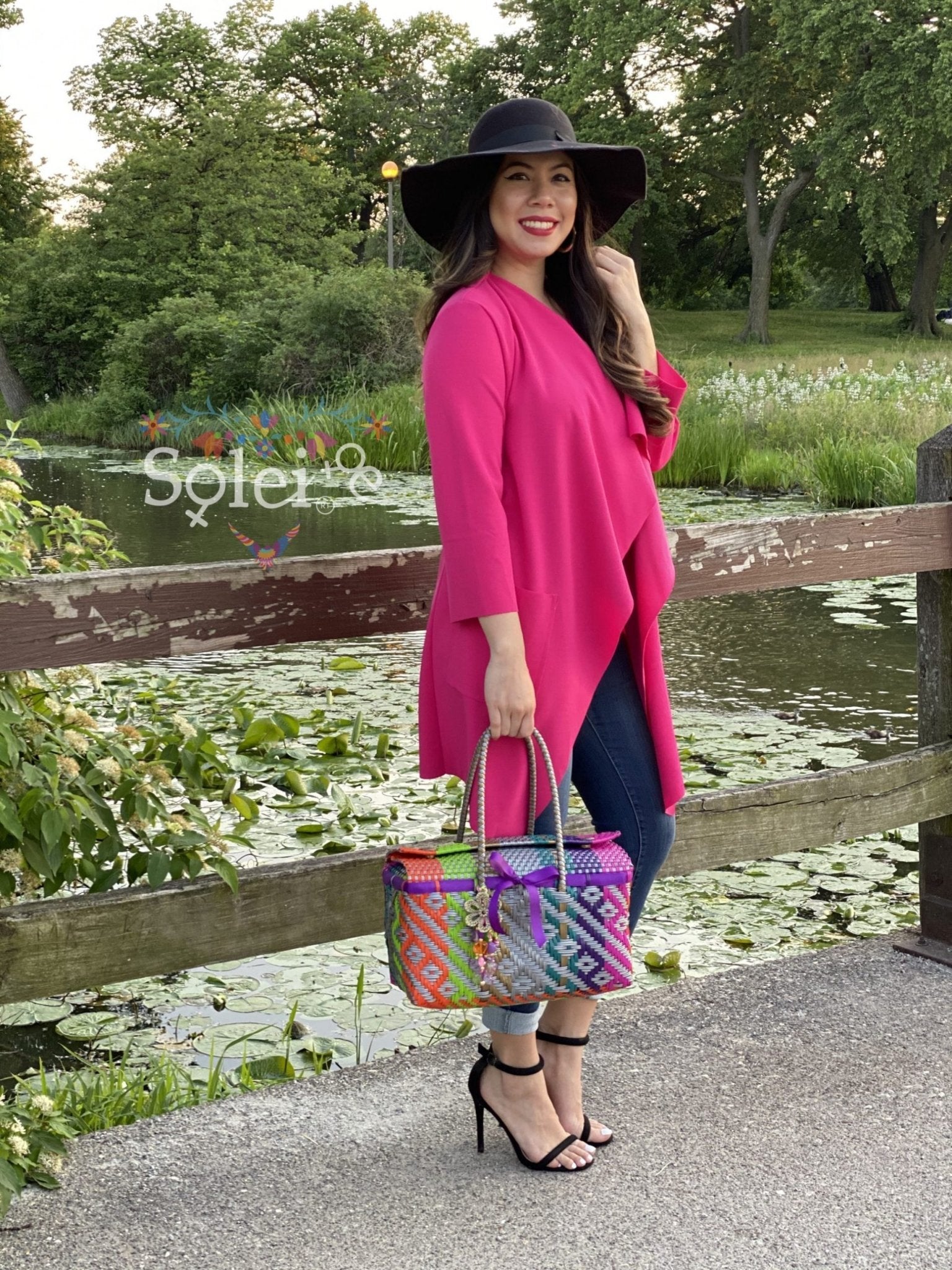 Bolso Lonchera Colorful Bag, High Quality and Large Capacity Casual Handbags - Solei Store