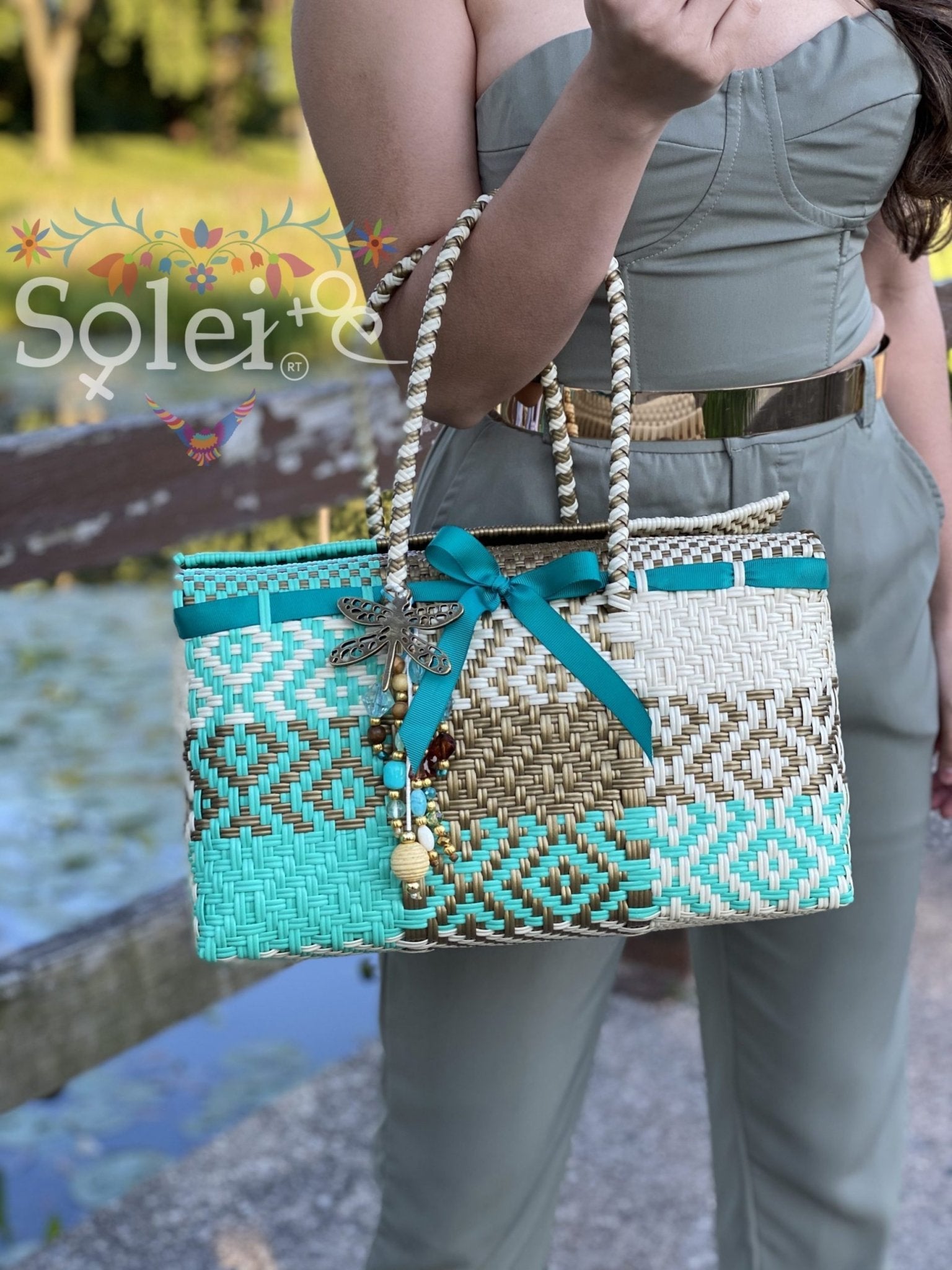 Bolso Lonchera Colorful Bag, High Quality and Large Capacity Casual Handbags - Solei Store