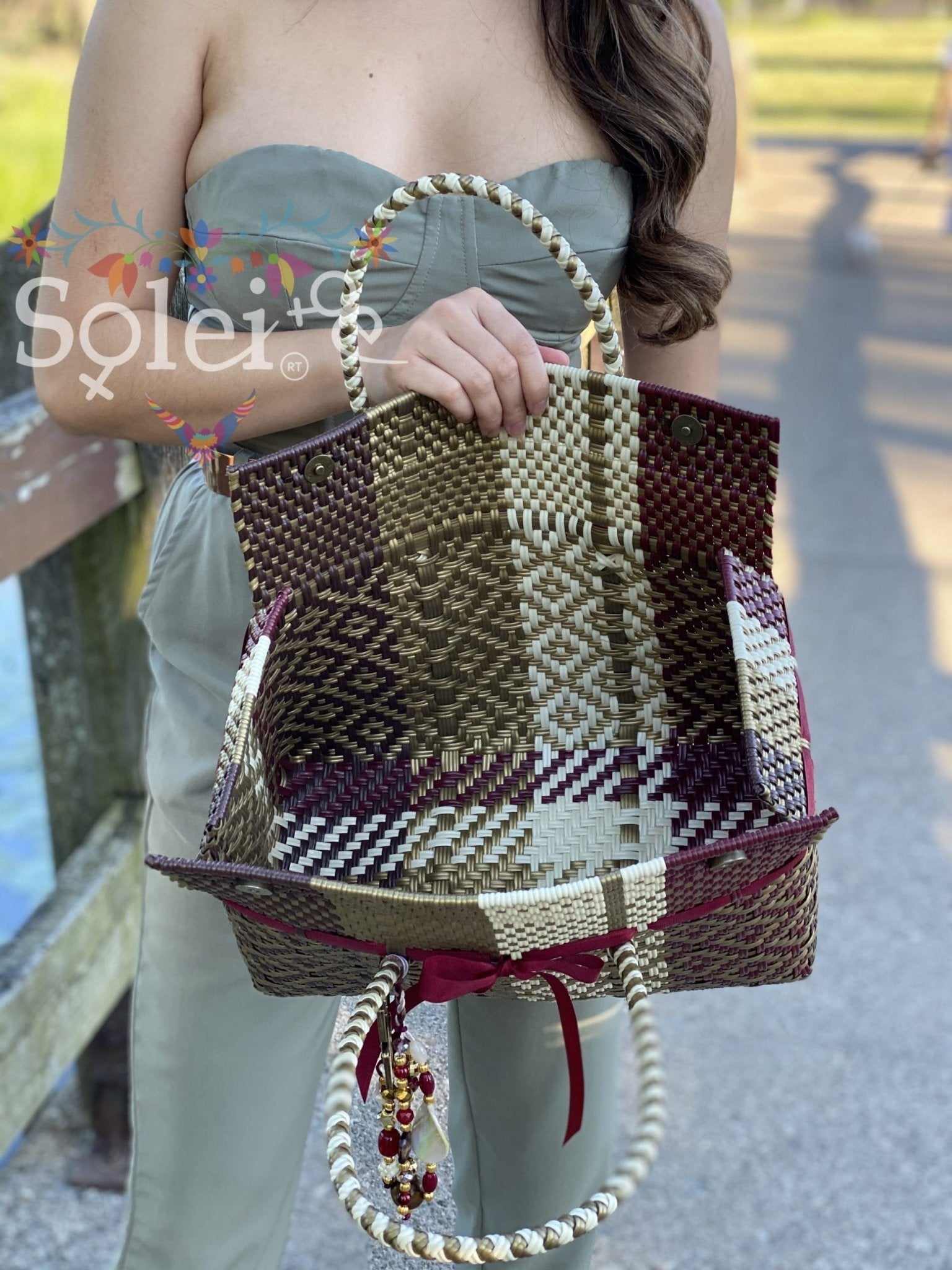 Bolso Lonchera Colorful Bag, High Quality and Large Capacity Casual Handbags - Solei Store
