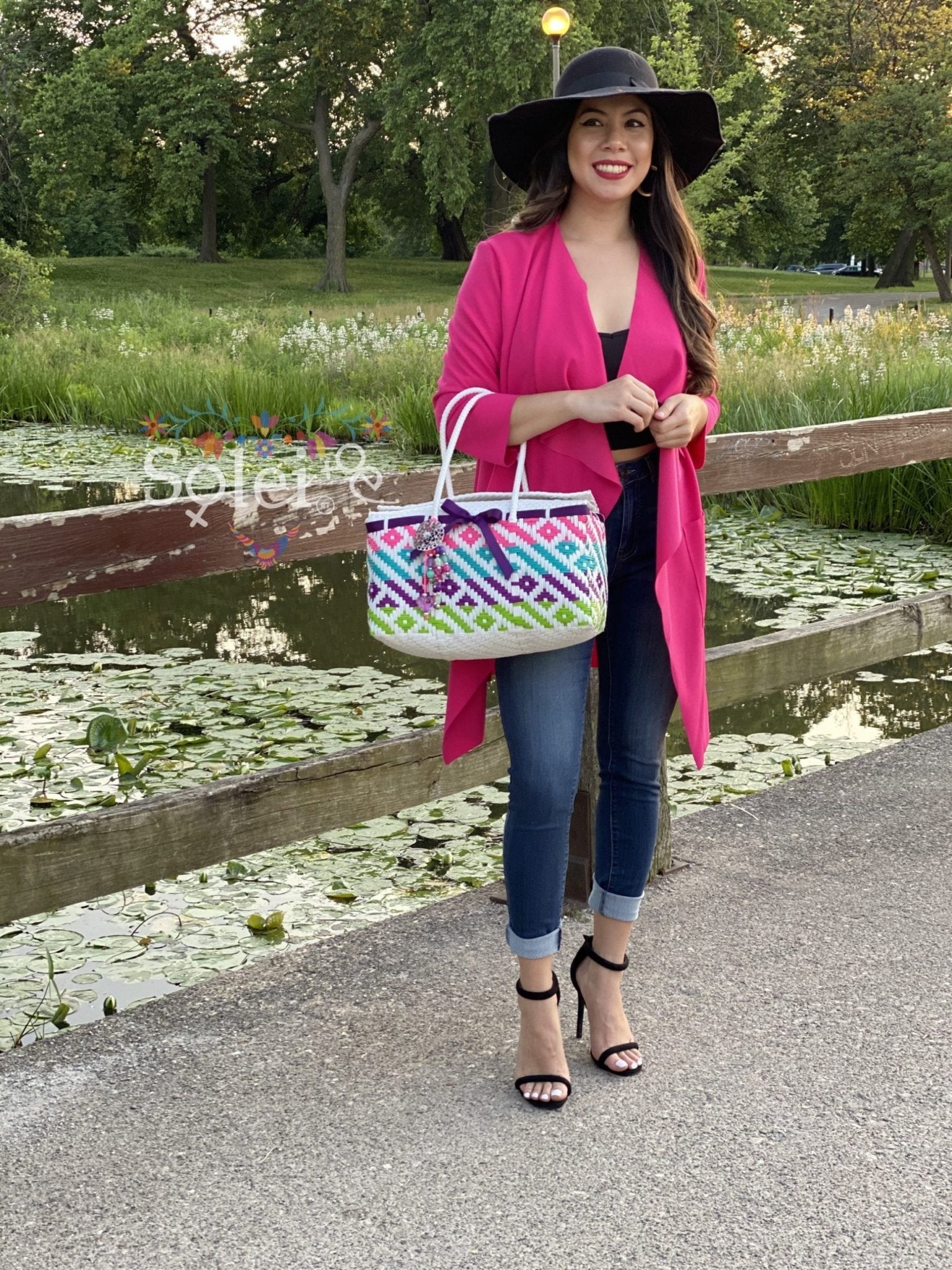 Bolso Lonchera Colorful Bag, High Quality and Large Capacity Casual Handbags - Solei Store
