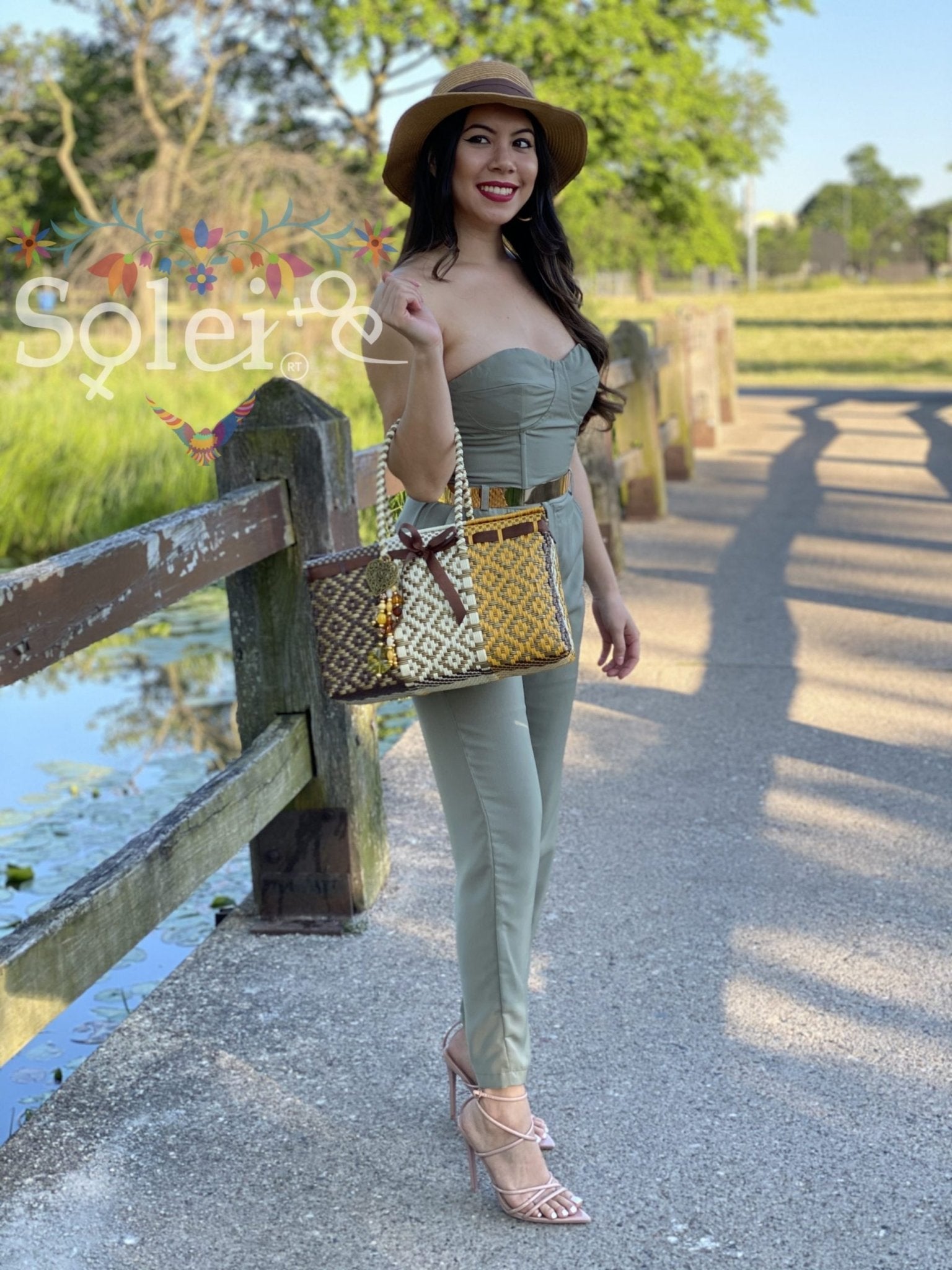 Bolso Lonchera Colorful Bag, High Quality and Large Capacity Casual Handbags - Solei Store