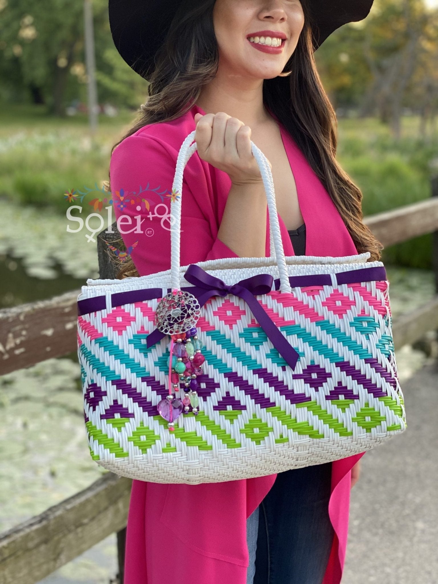 Bolso Lonchera Colorful Bag, High Quality and Large Capacity Casual Handbags - Solei Store