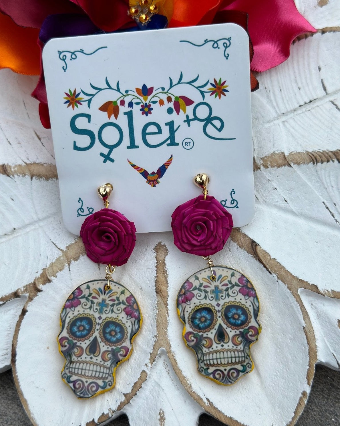 Calavera Earrings - Solei Store