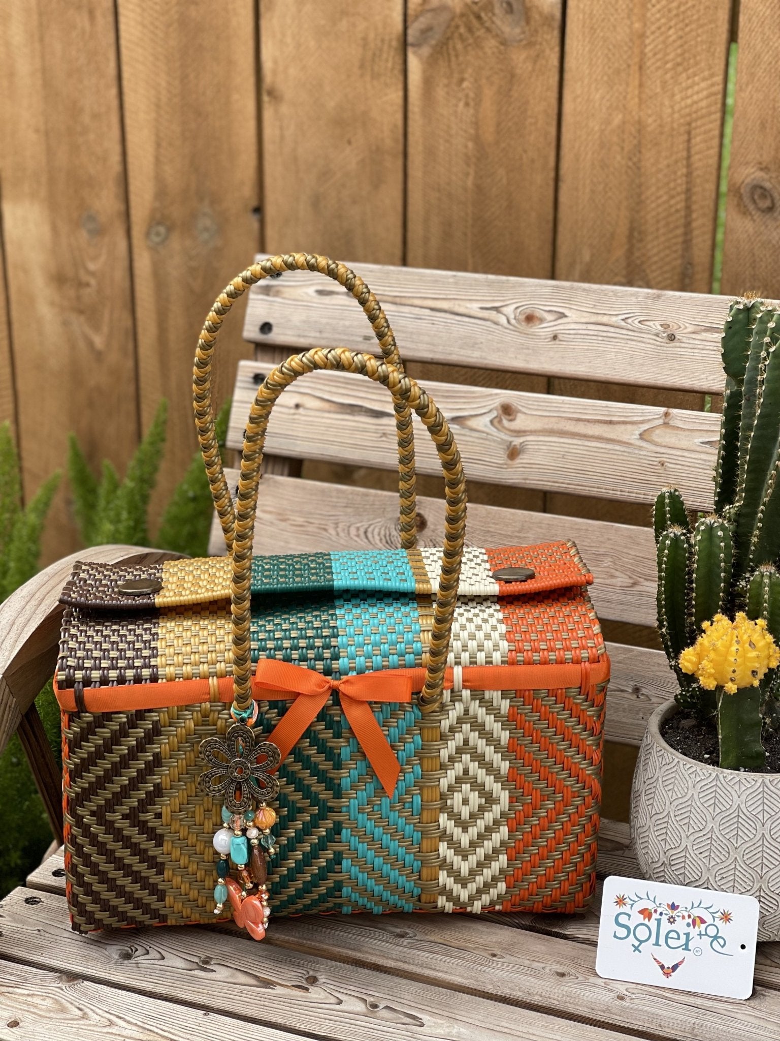 Colorful Bag, High Quality and Large Capacity Casual Handbags Bolso Lonchera - Solei Store