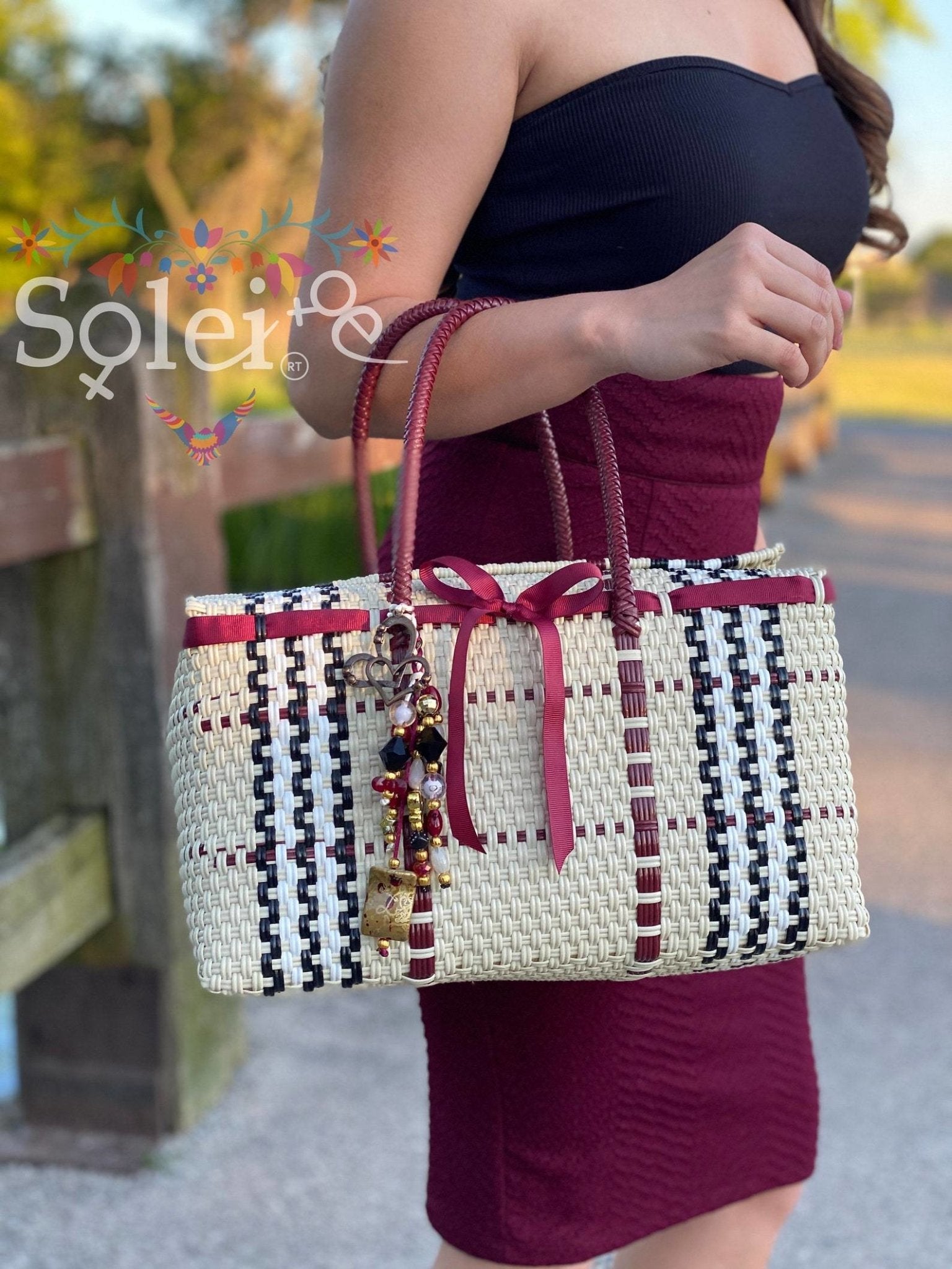 Colorful Bag, High Quality and Large Capacity Casual Handbags. Bolso Lonchera - Solei Store