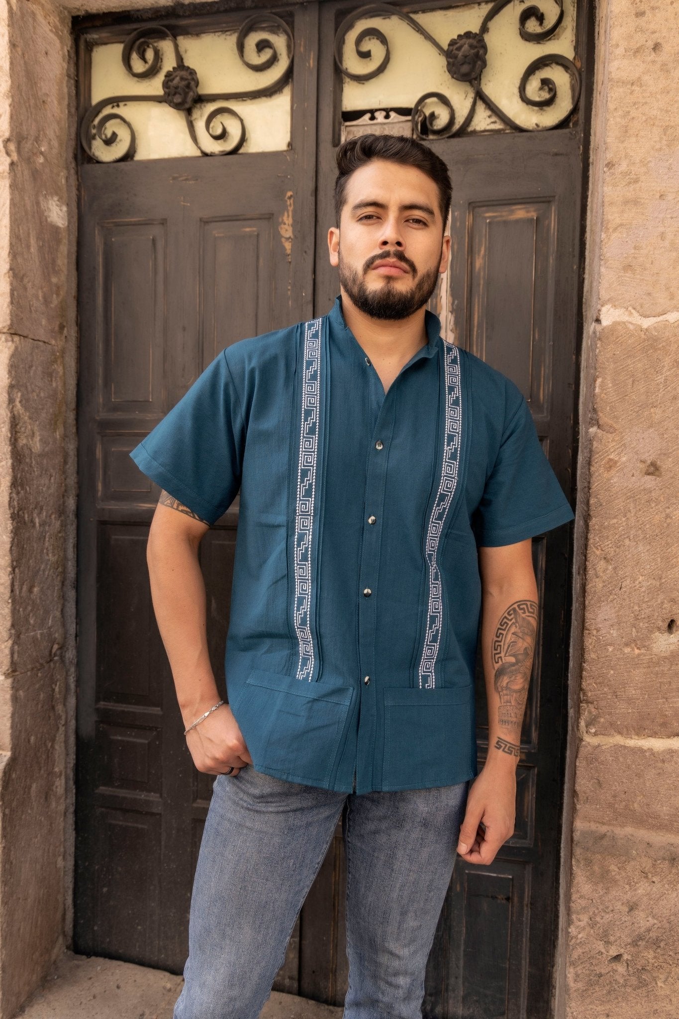 Guayabera Greca - Solei Store