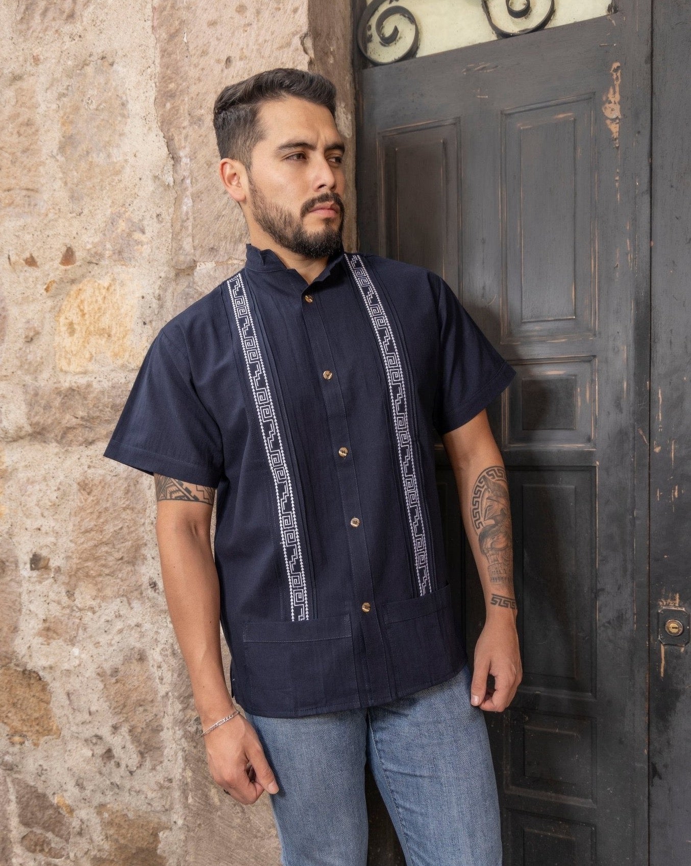 Guayabera Greca - Solei Store