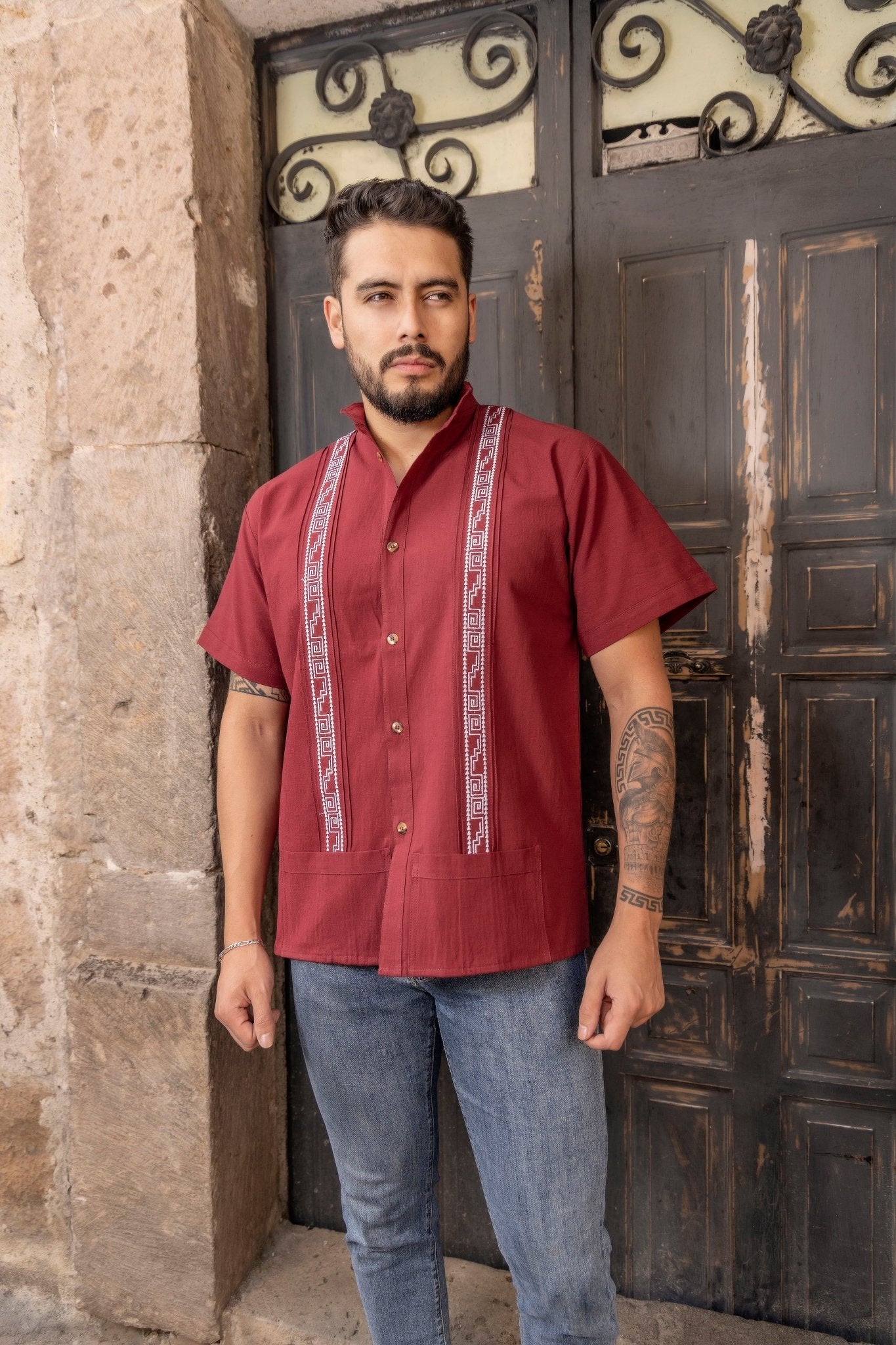 Guayabera Greca - Solei Store