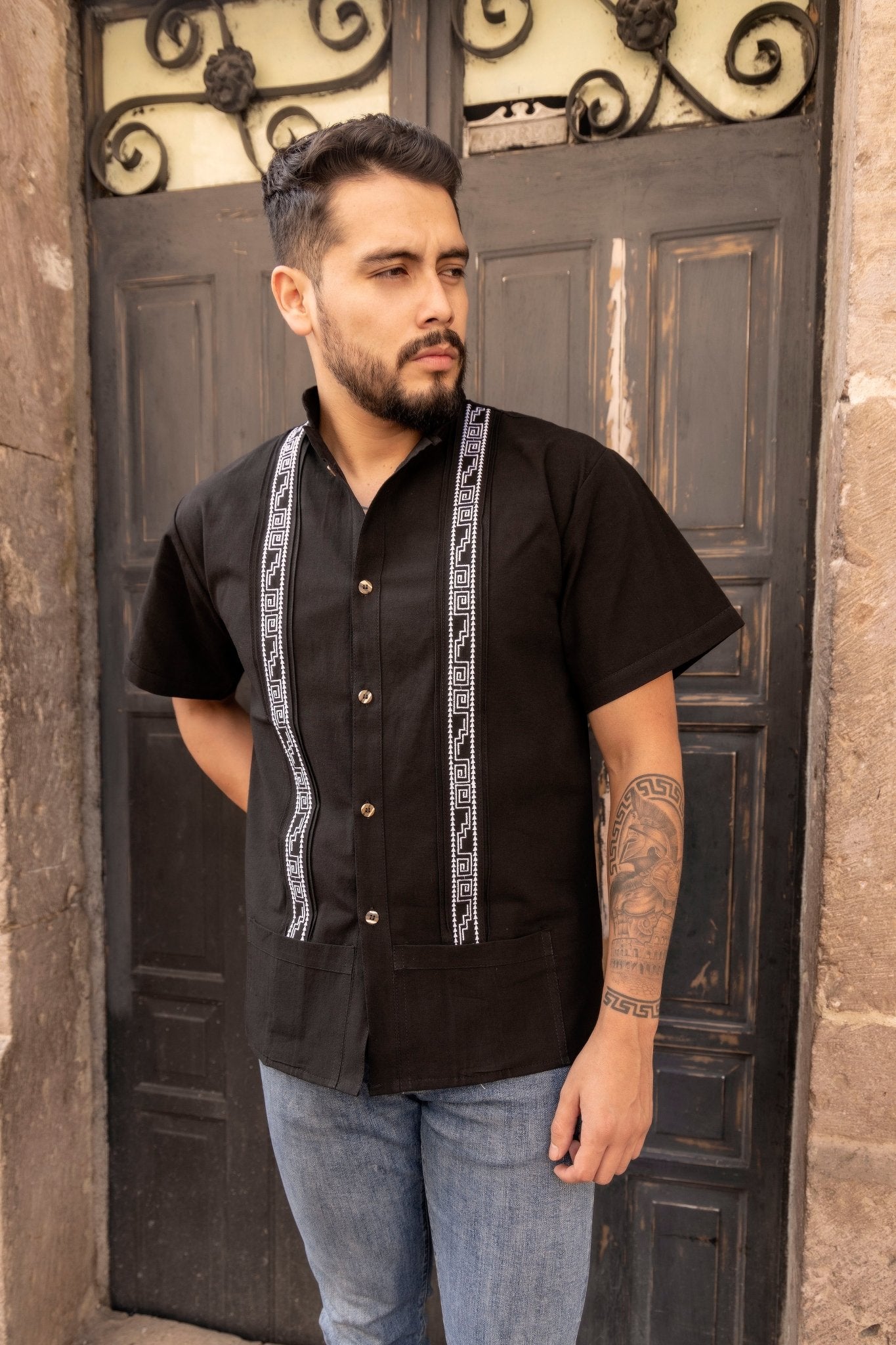 Guayabera Greca - Solei Store