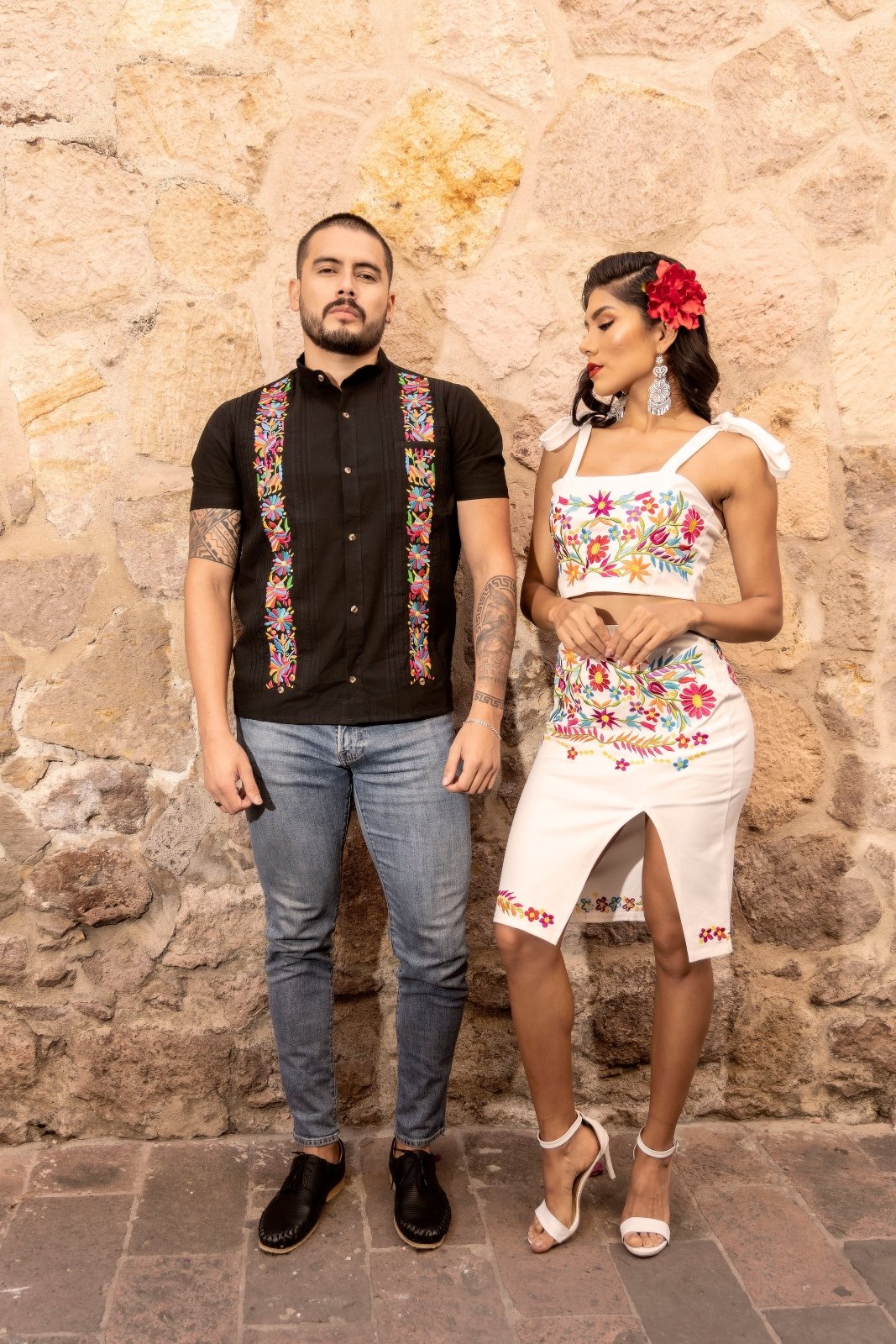 Guayabera Otomi Corta - Solei Store