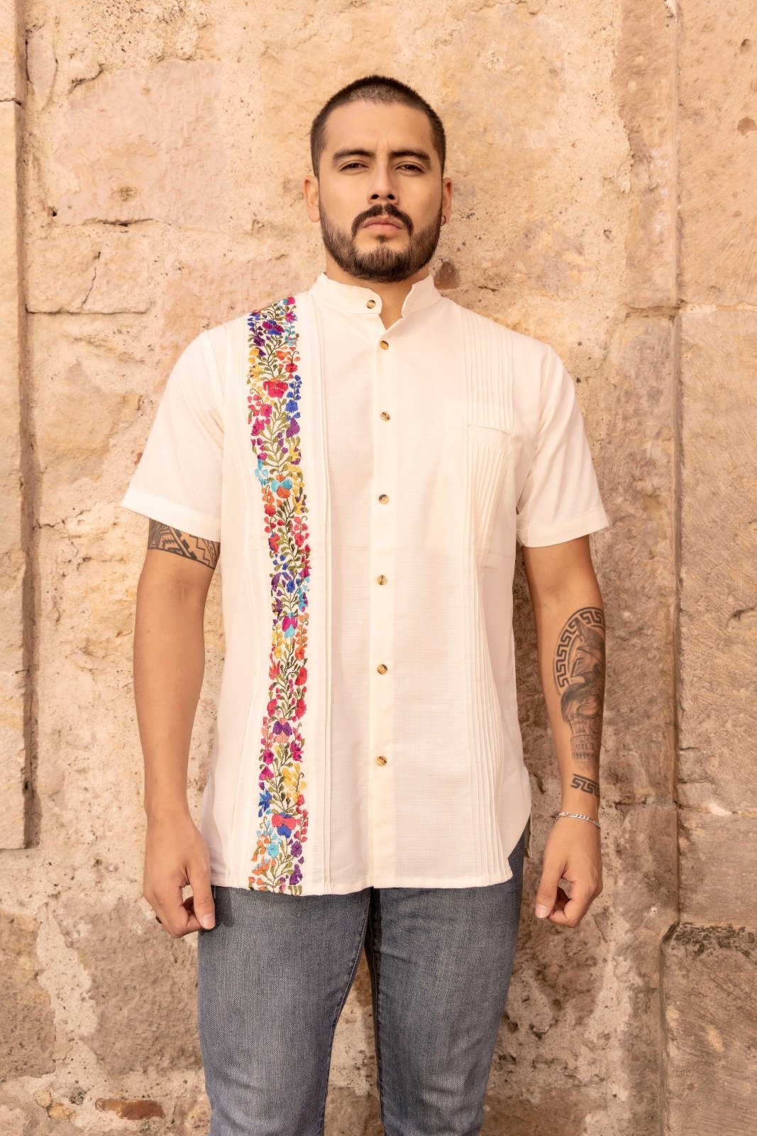 Guayabera San Antonino Sencilla - Solei Store