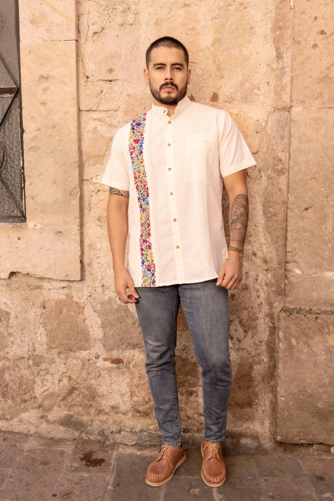 Guayabera San Antonino Sencilla - Solei Store