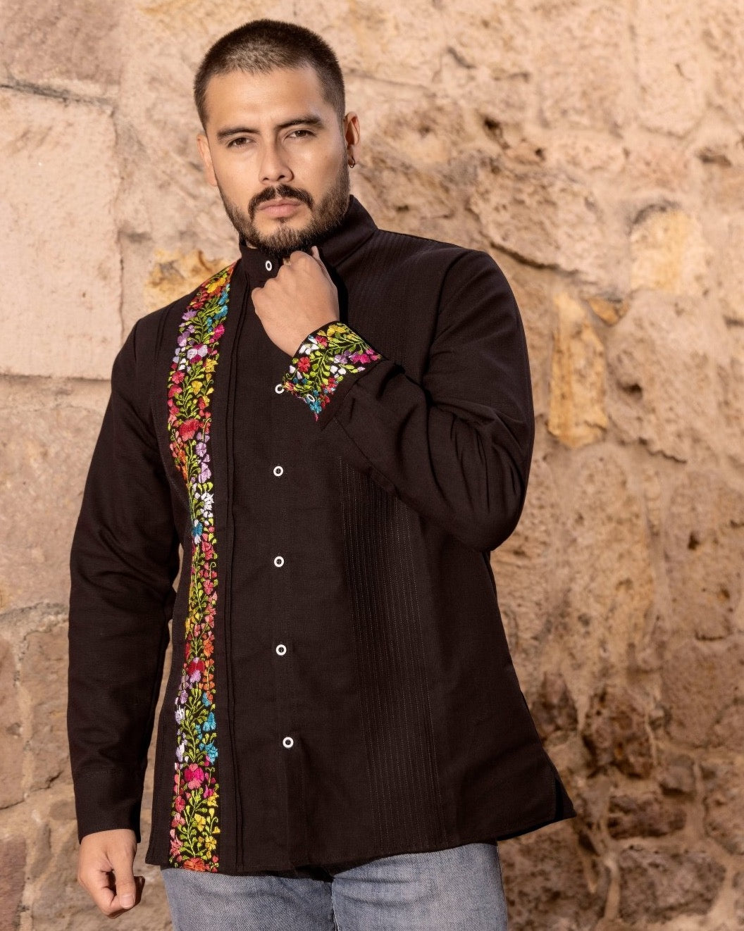 Guayabera San Antonino Sencilla Larga - Solei Store