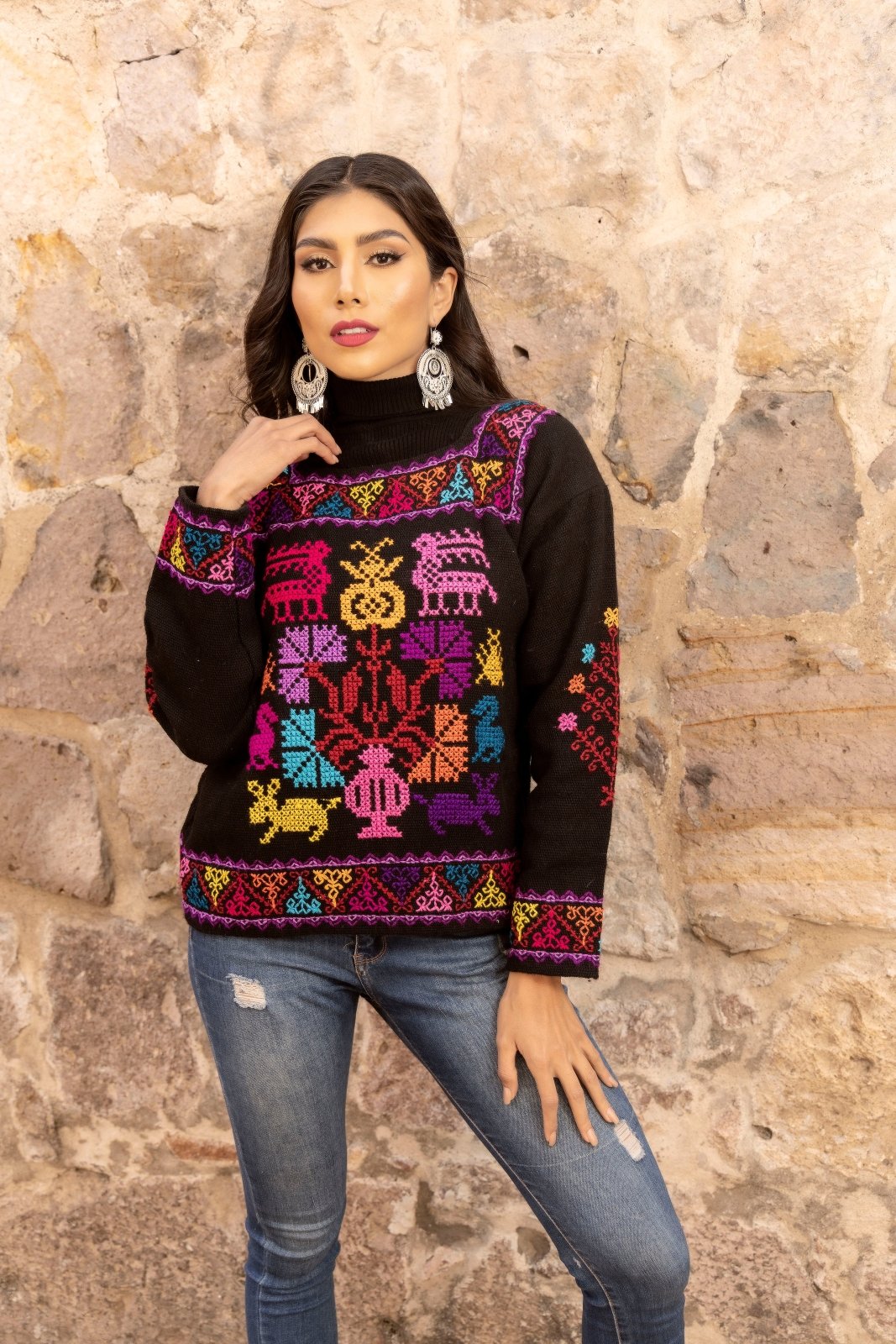 Ixchel Multi Sweater - Solei Store