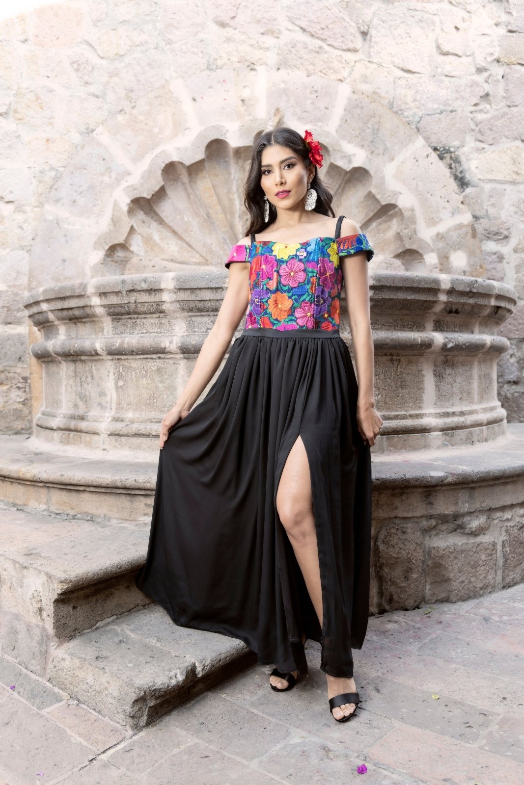 Korina Floral Dress - Solei Store