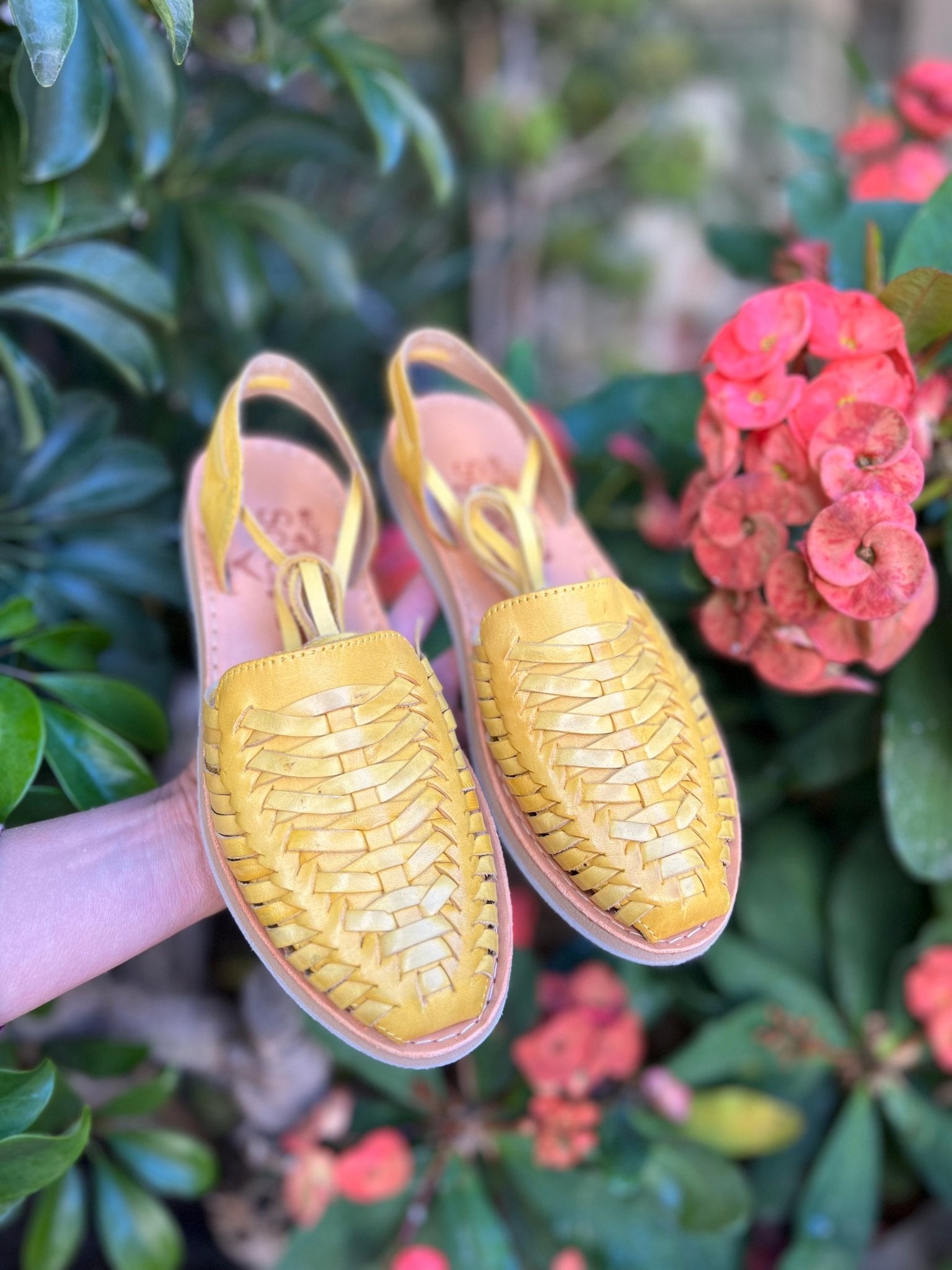 Lace Up Mexican Artisanal Leather Shoes. Charissa Trenzado Sandals - Solei Store