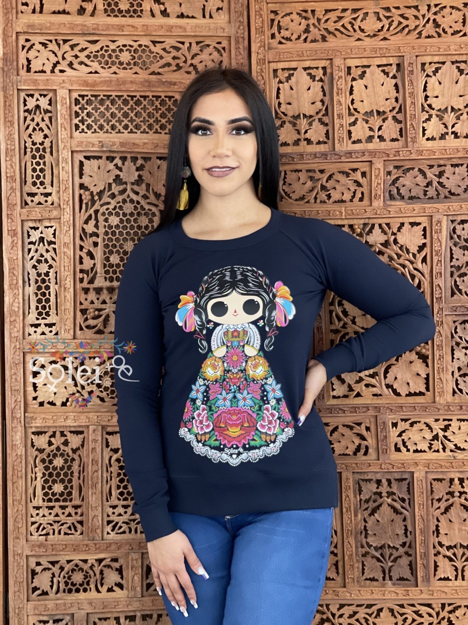 Lele Estampada Lele Doll Sweatshirt - Solei Store