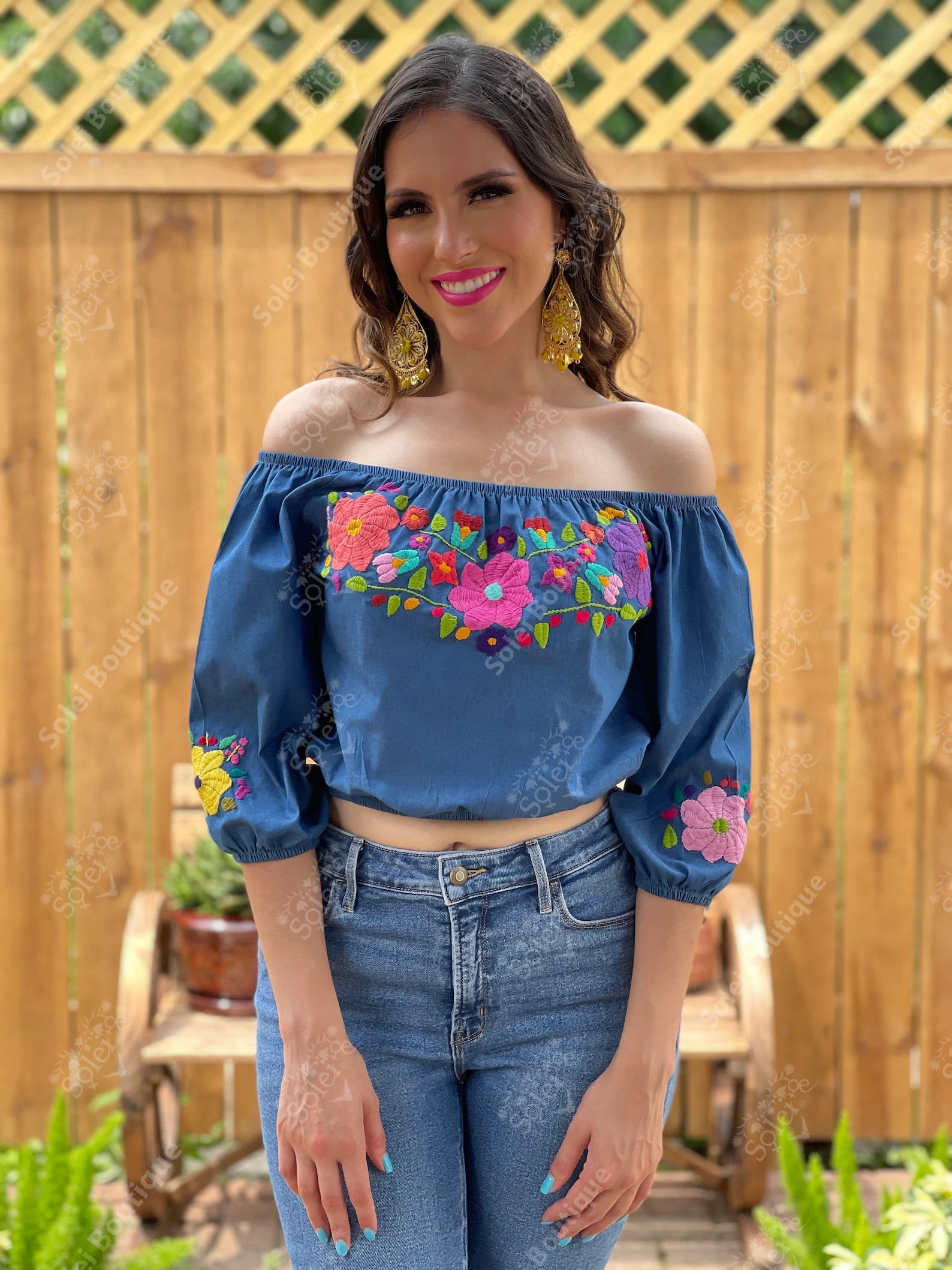Lorena Crop Top - Solei Store