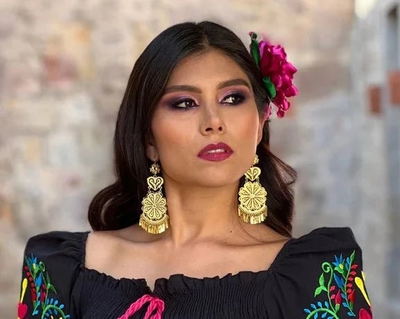 Margarita Corazon Earrings - Solei Store