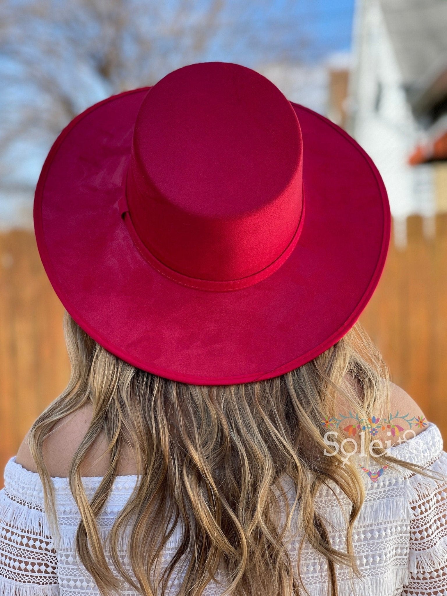 Mexican Artisanal Suede Hat. Sombrero Cordobes - Solei Store