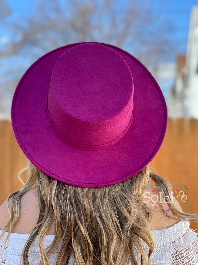 Mexican Artisanal Suede Hat. Sombrero Cordobes - Solei Store