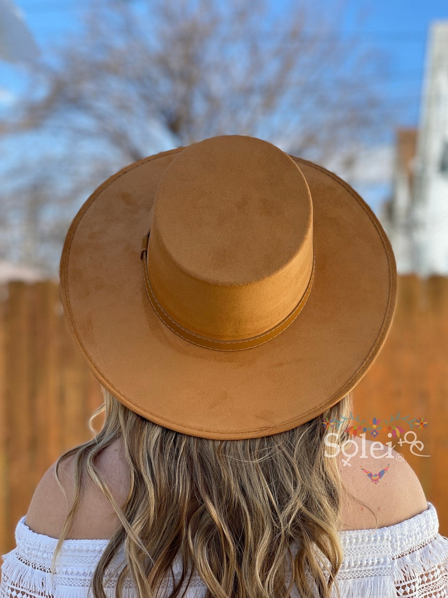 Mexican Artisanal Suede Hat. Sombrero Cordobes - Solei Store
