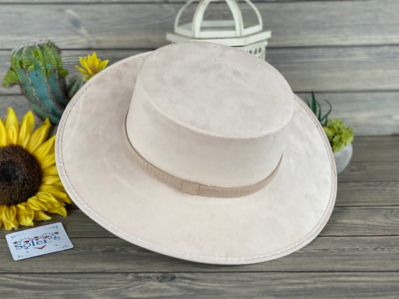 Mexican Artisanal Suede Hat. Sombrero Cordobes - Solei Store