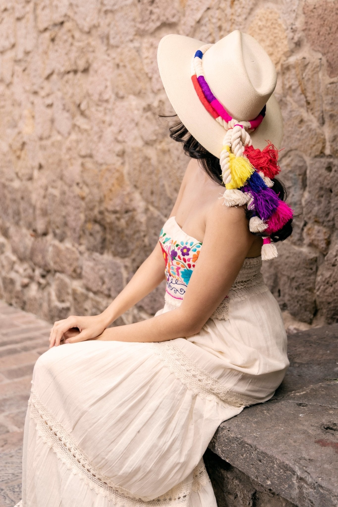 Mexican Elegant Palm Hat. Sombrero Teresa. - Solei Store
