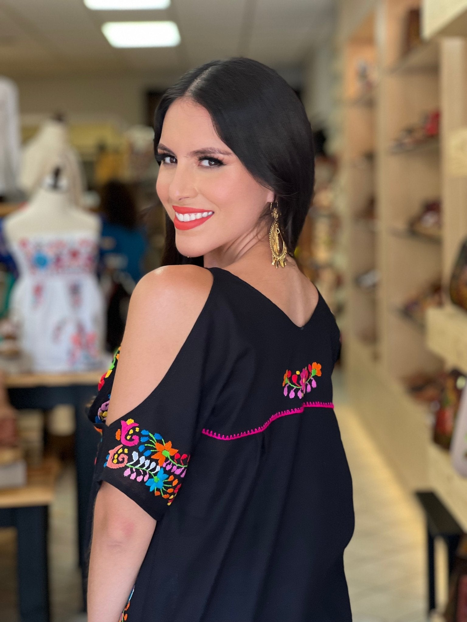 Mexican Fashion Blouse. Carmina Blouse. - Solei Store