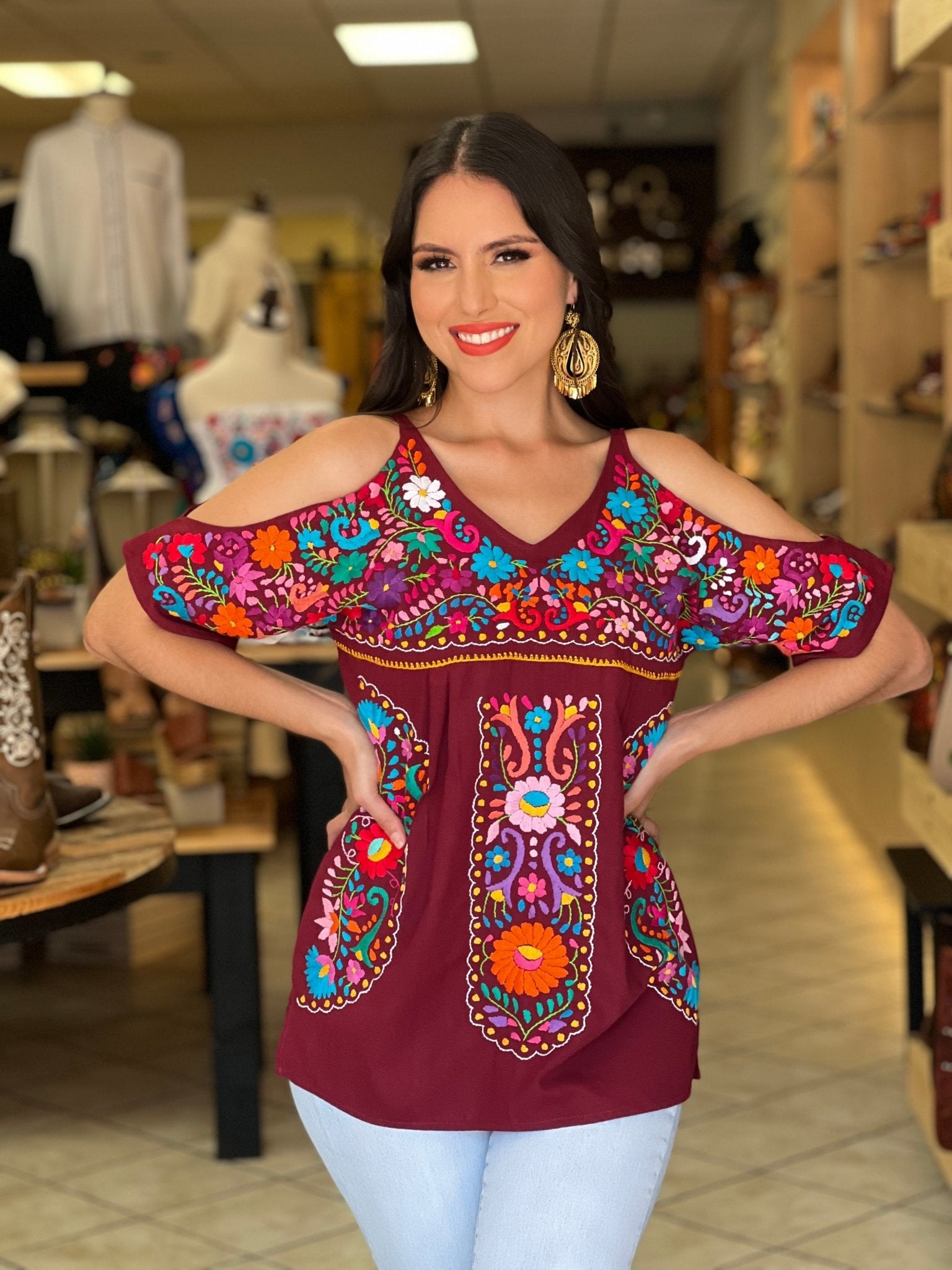 Mexican Fashion Blouse. Carmina Blouse. - Solei Store