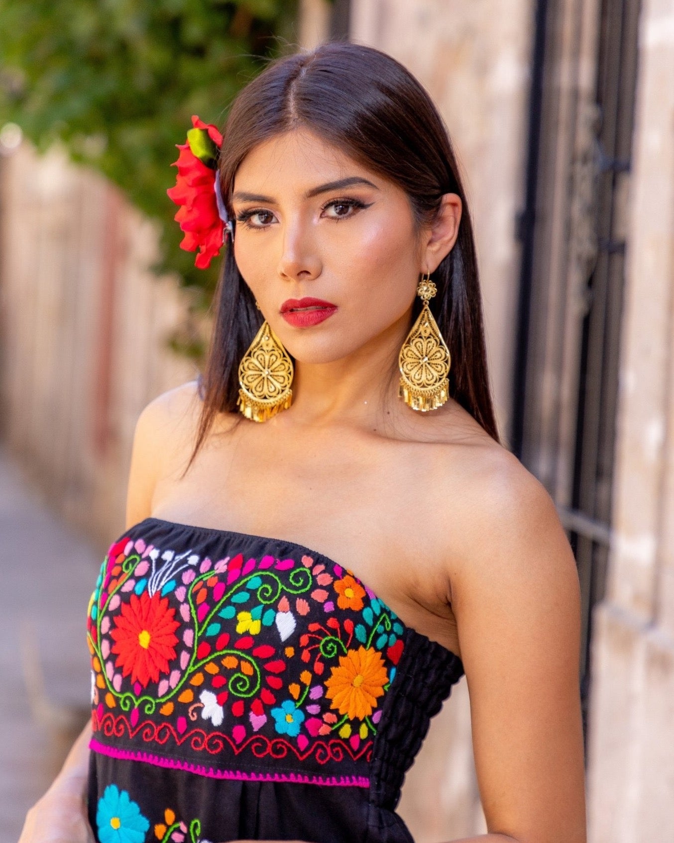 Mexican Filigree Earrings. Filigrana Pera Margarita. - Solei Store
