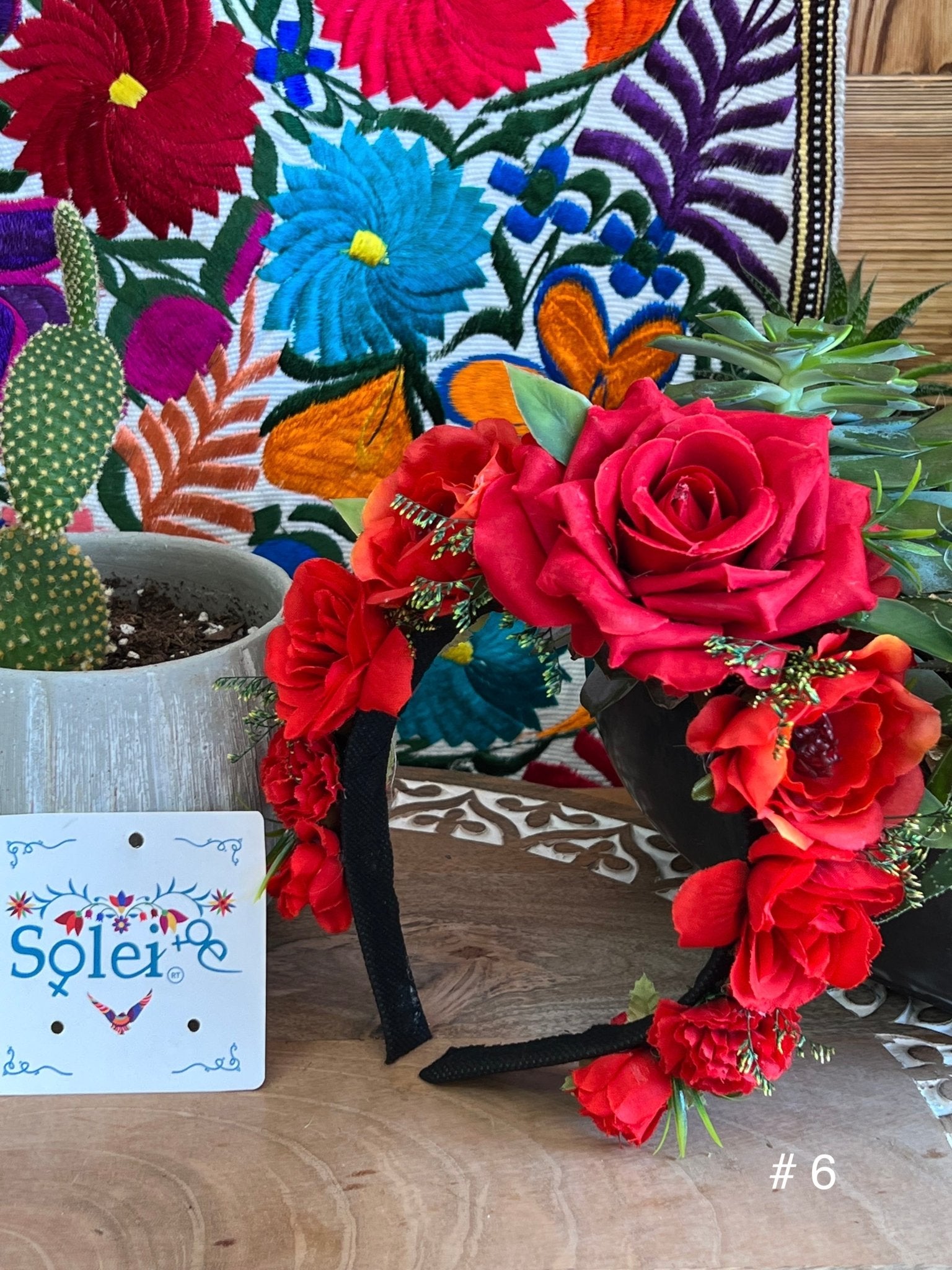 Mexican Flower Tehuana Headband - Solei Store