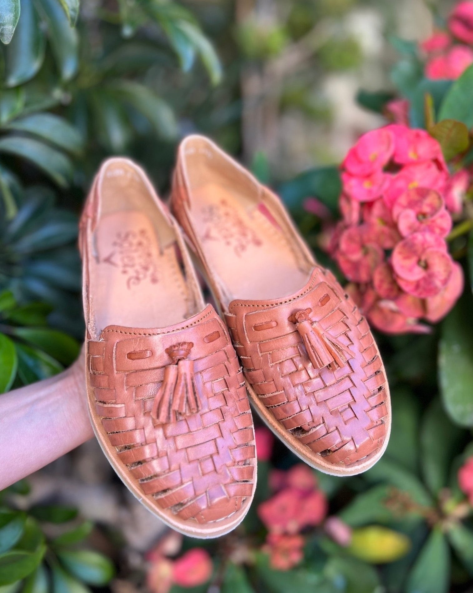 Mexican Leather Ethnic Huaraches. Huarache Dalia - Solei Store
