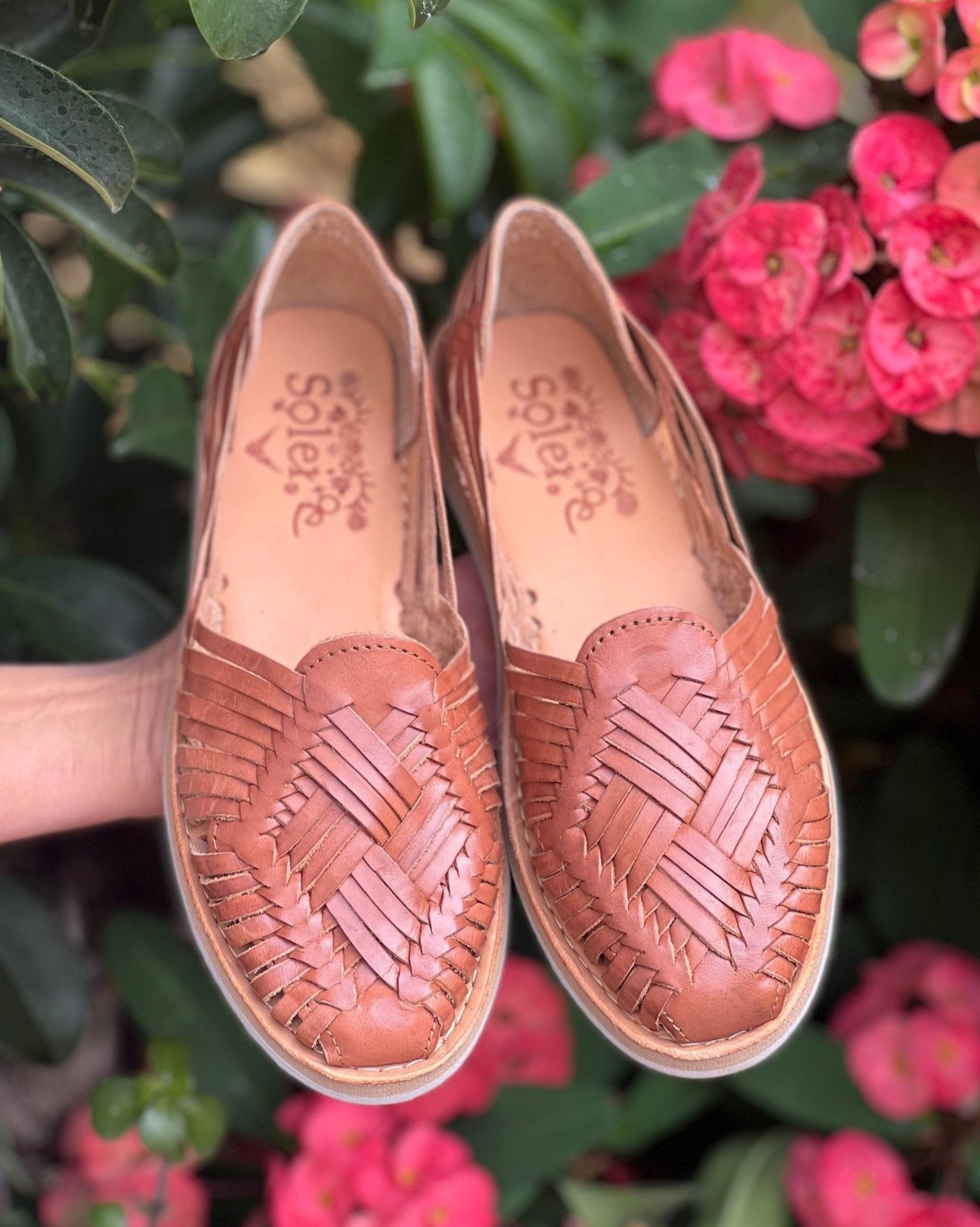 Mexican Leather Huaraches. Huarache Delia - Solei Store