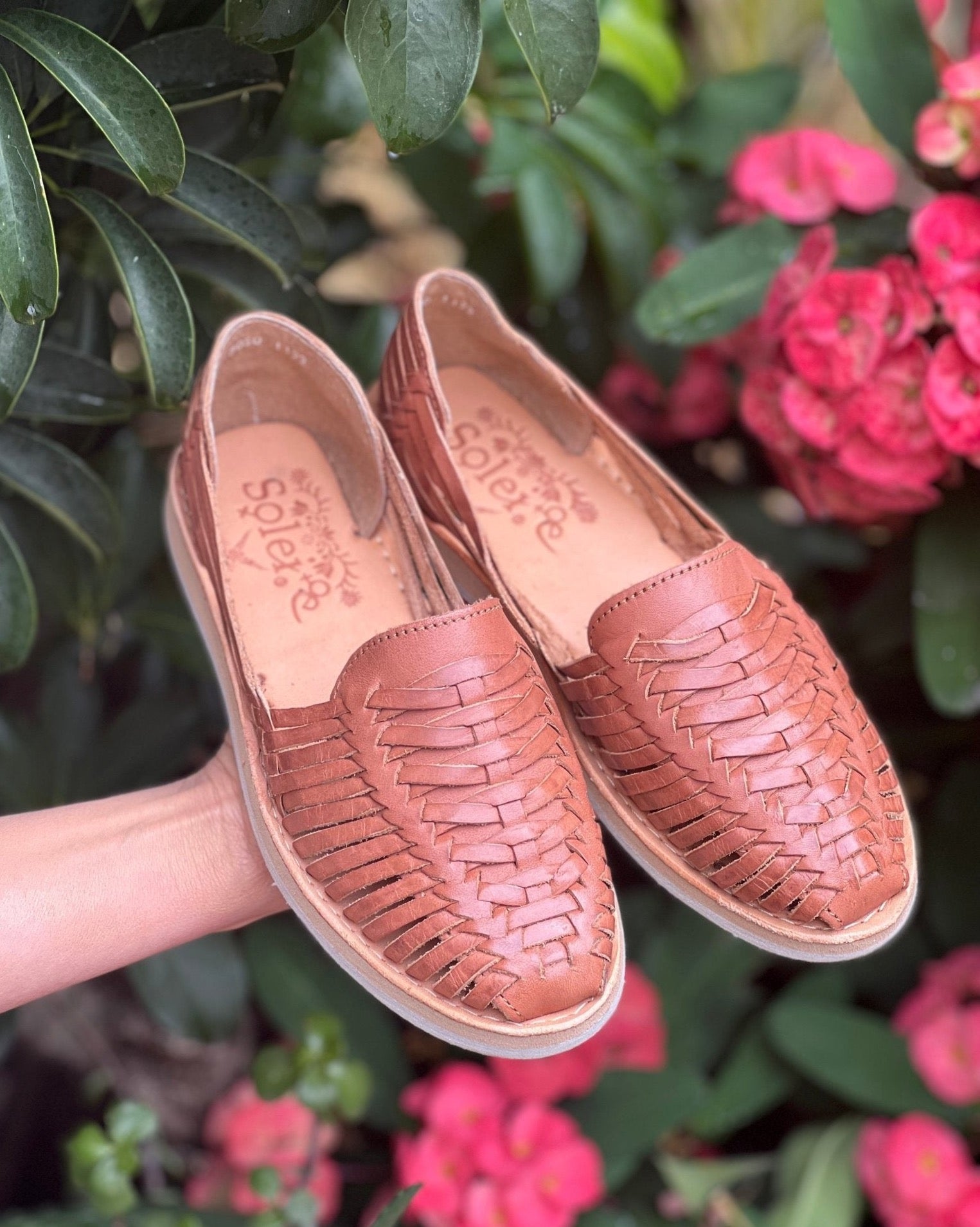 Mexican Leather Huaraches. Huarache Oralia - Solei Store