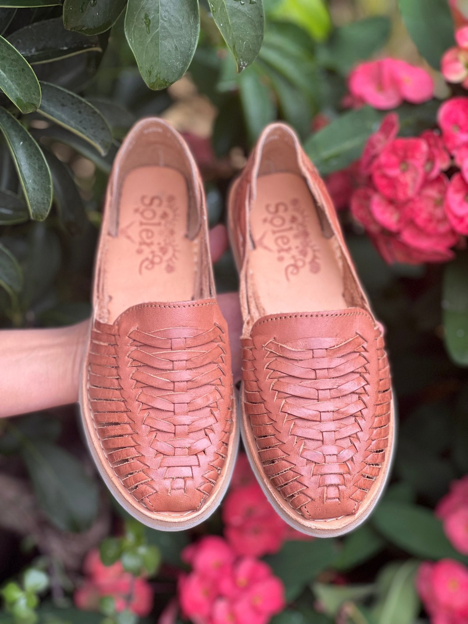Mexican Leather Huaraches. Huarache Oralia - Solei Store