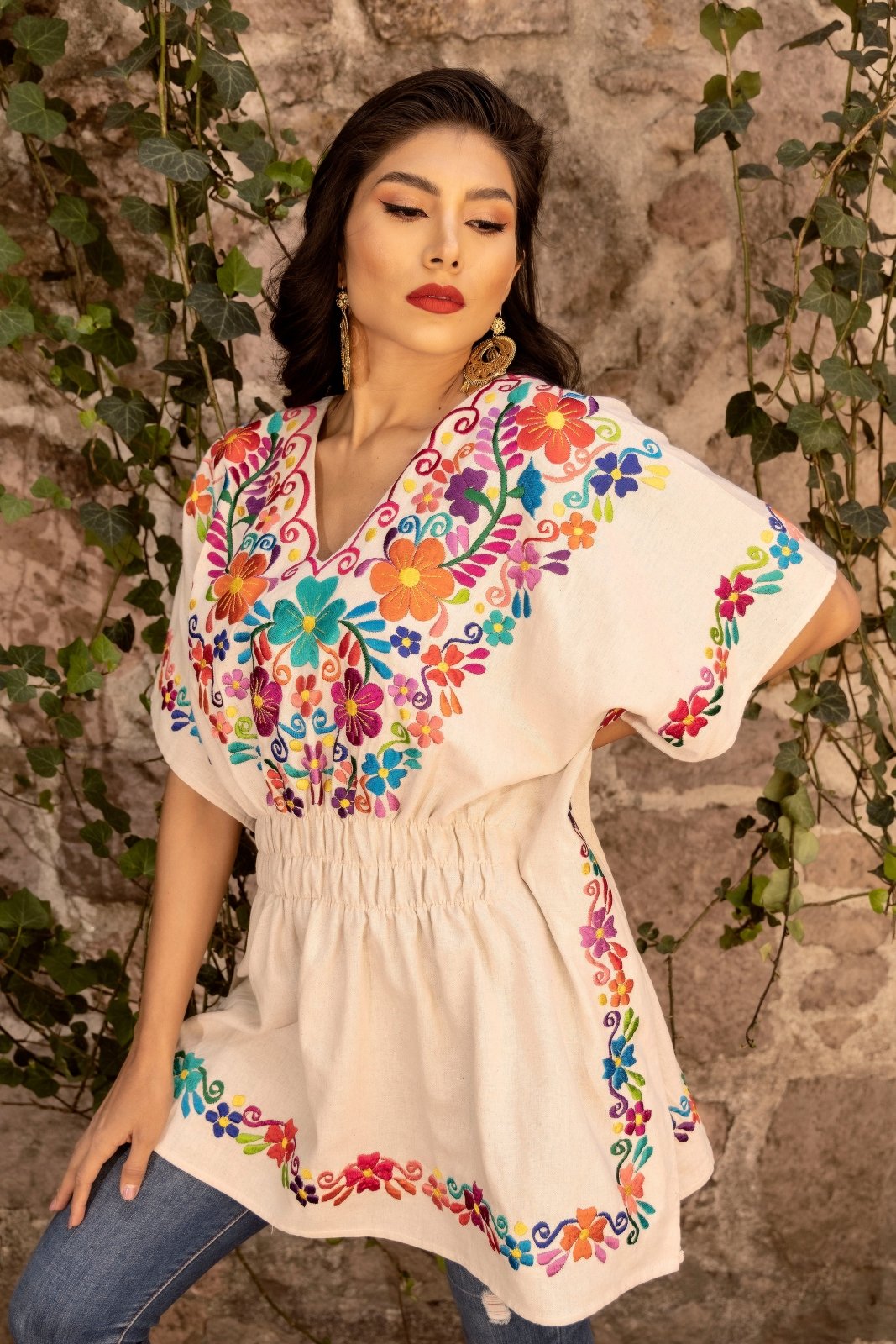 Mireya Floral Blouse - Solei Store