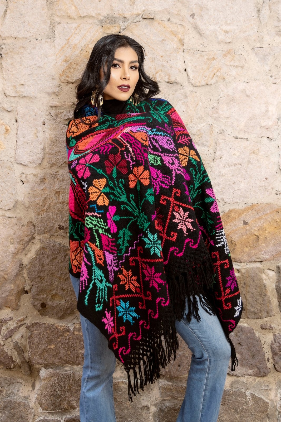 Rebozo Pavo Doble - Solei Store