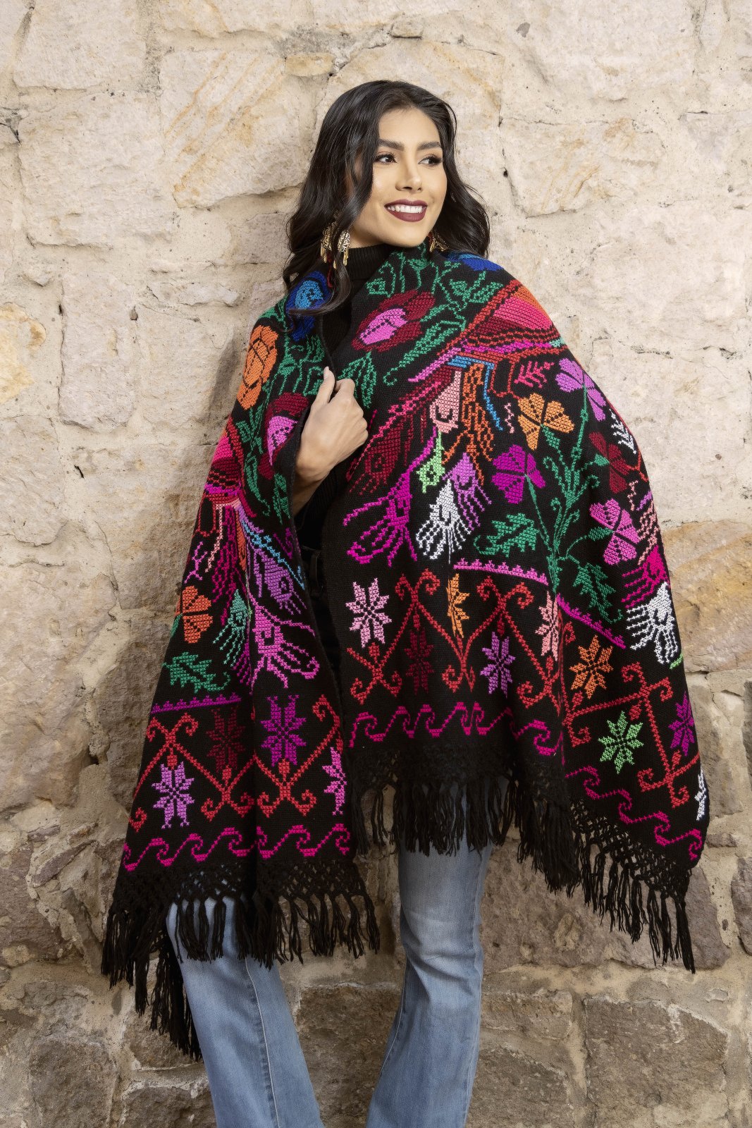 Rebozo Pavo Doble - Solei Store
