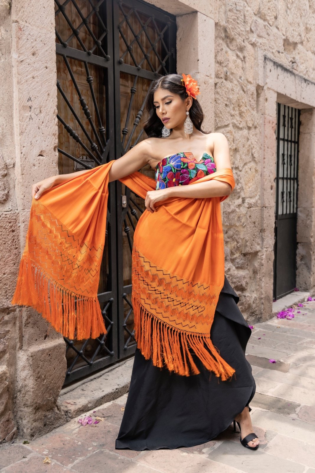 Rebozo Traditional Seda - Solei Store