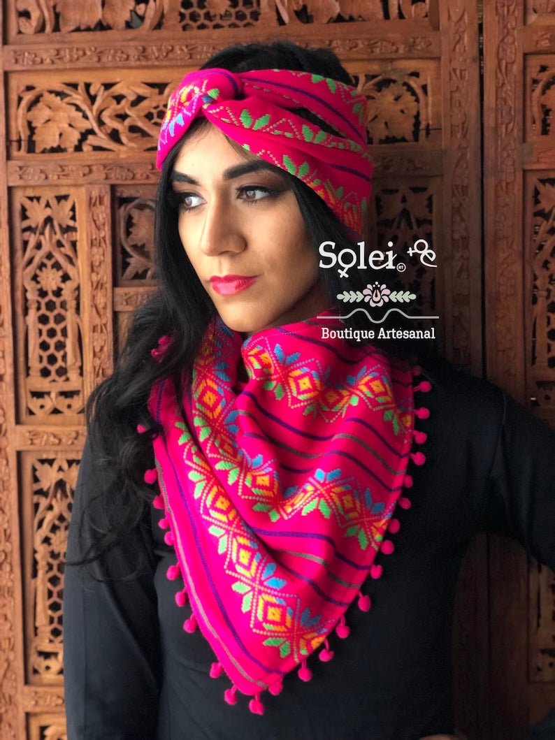 Turban Headband and Matching Scarf - Solei Store